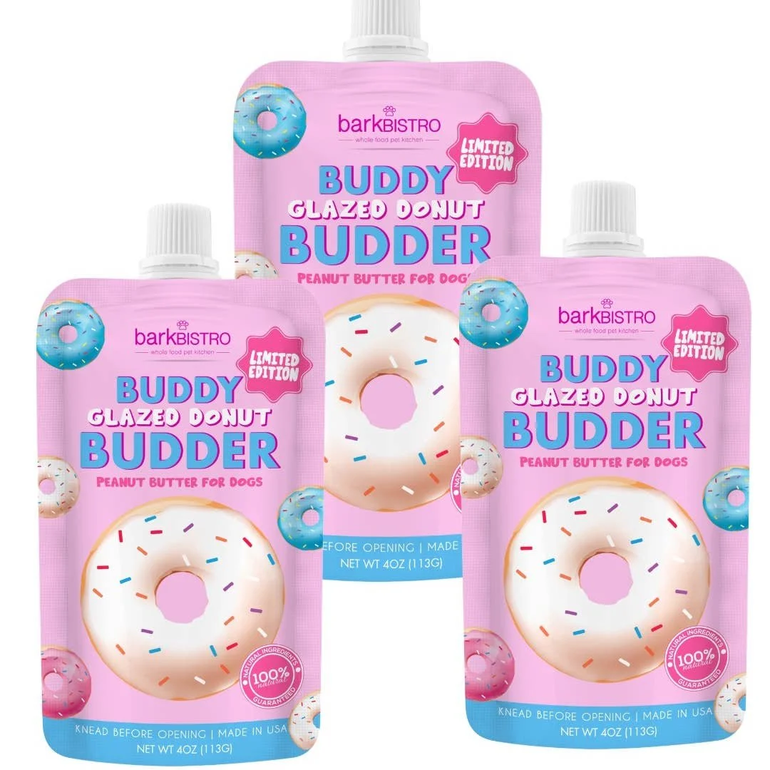 Bark Bistro Glazed Donut Buddy Budder