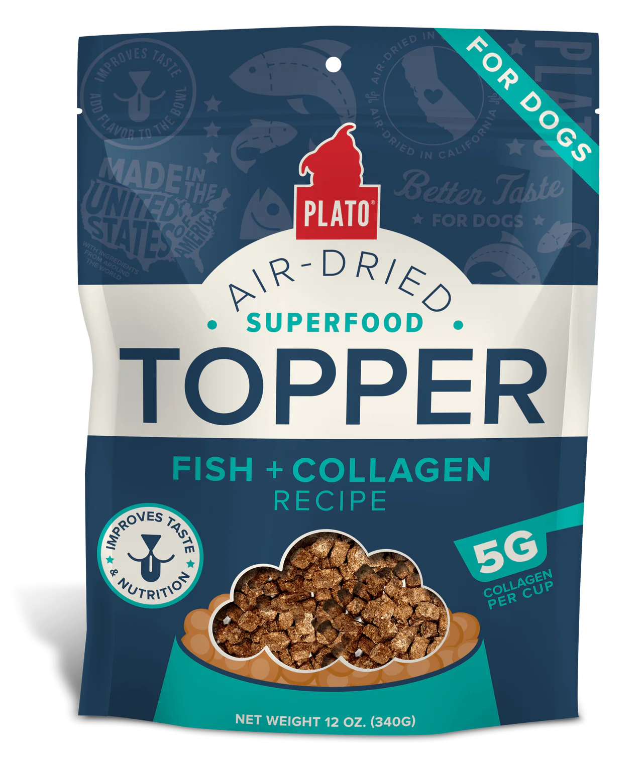 Plato Fish + Collagen Topper