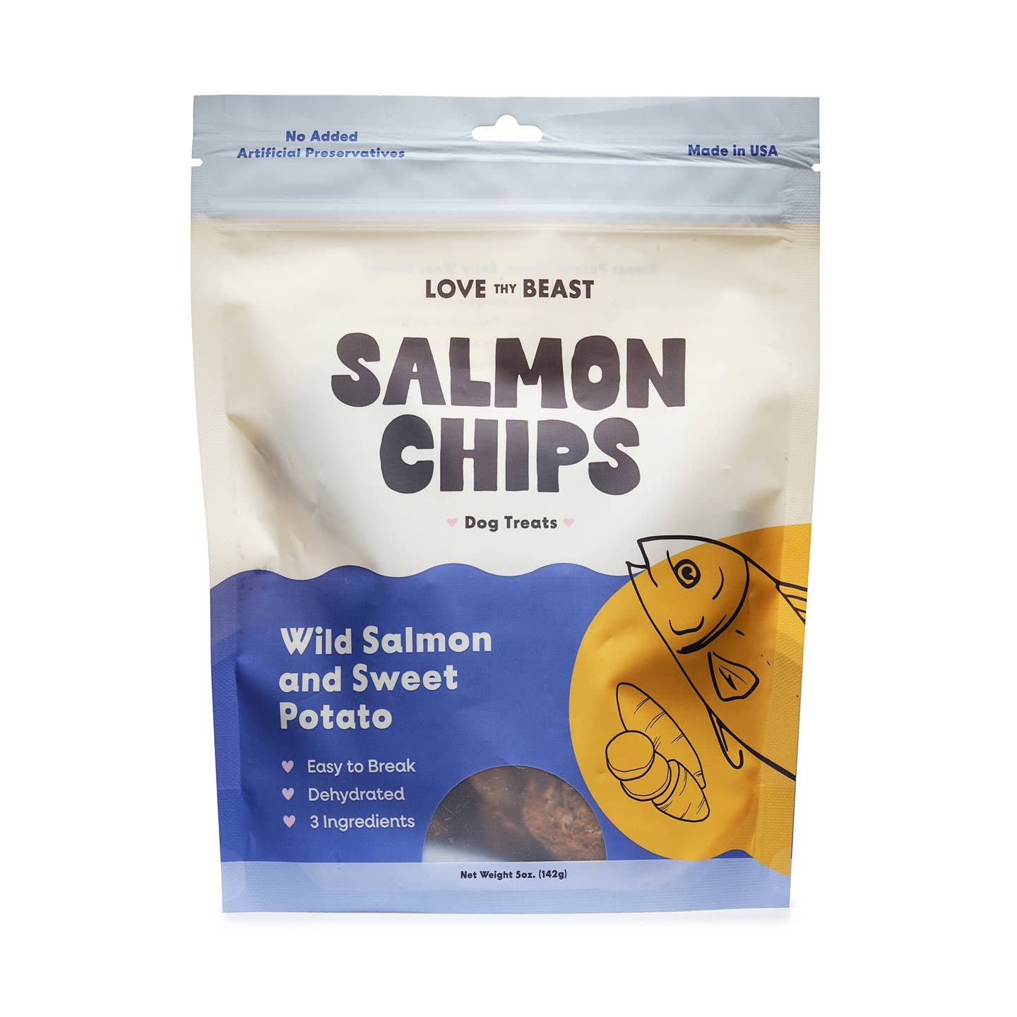 Love Thy Beast Salmon Chips