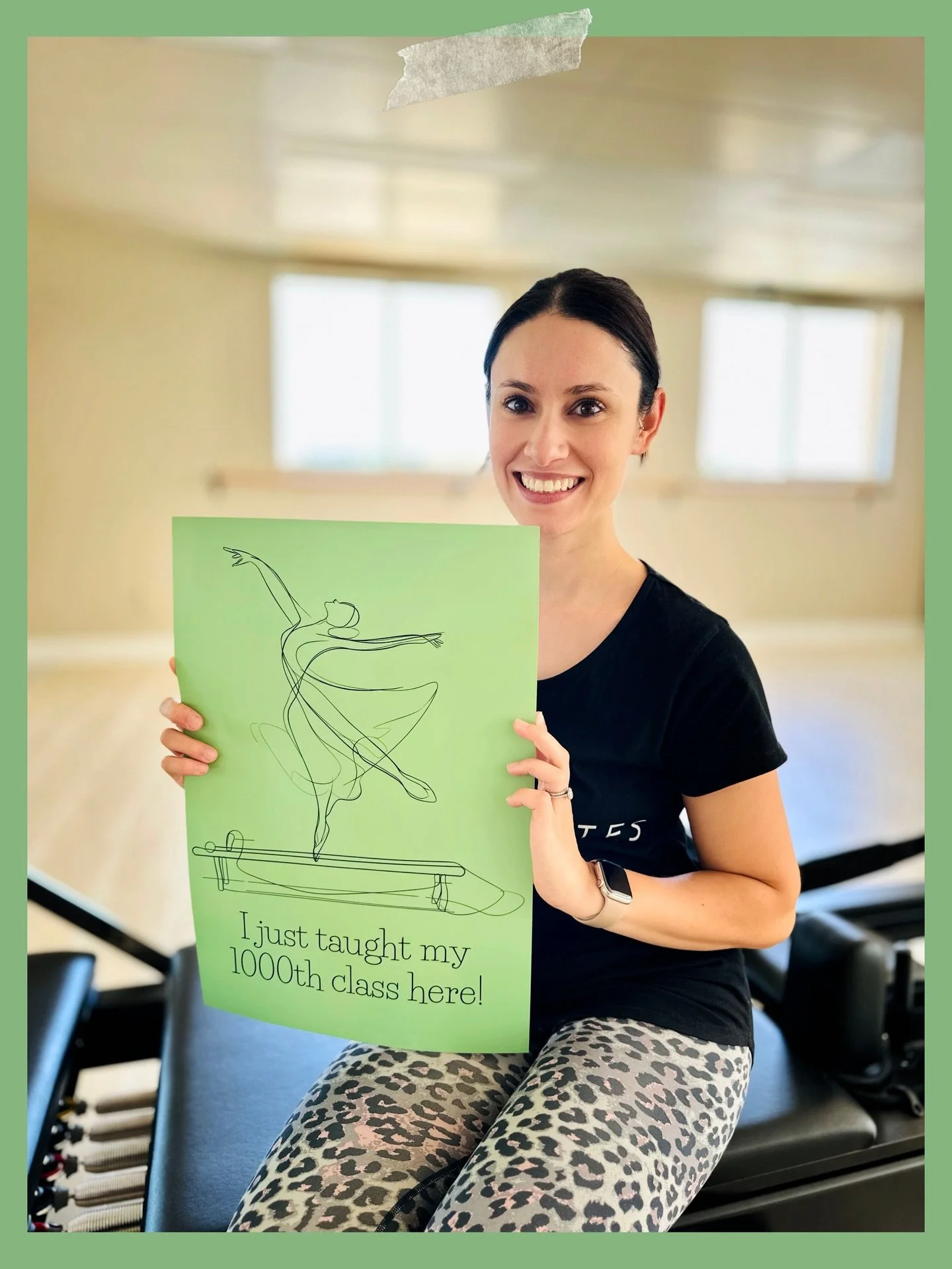 Today I taught my 1000th class since opening the studio and I honestly have so many feelings.

Opening this space was a huge leap for my family and not knowing if people would actually walk through the doors was really scary.
 I&rsquo;m incredibly gr