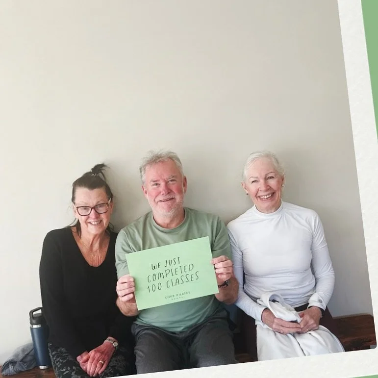 The beauty of this space? You walk in for a class and walk out with a community.

Congratulations Paula, Richard, and Juanita for hitting the 100 class milestone. 

#100pilatesclasses #corelilatesbowral #pilatescommunity