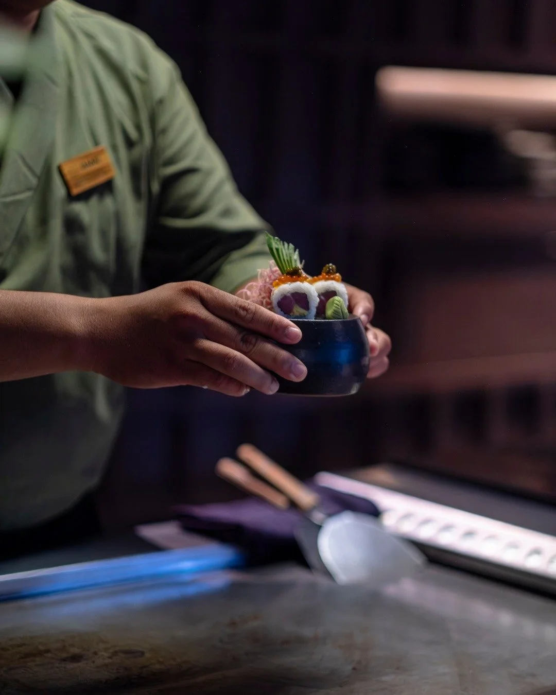 Silk-soft sushi crowned with ikura and caviar. Briny bursts, delicate rice, and pure indulgence in every bite. ✨

www.moriubud.com
wa. ‪+6288211566925‬
&mdash;&mdash;&mdash;
#mori #kansha #omotenashi #ubud #bali #moriubud #teppanyaki #ubudteppanyaki 