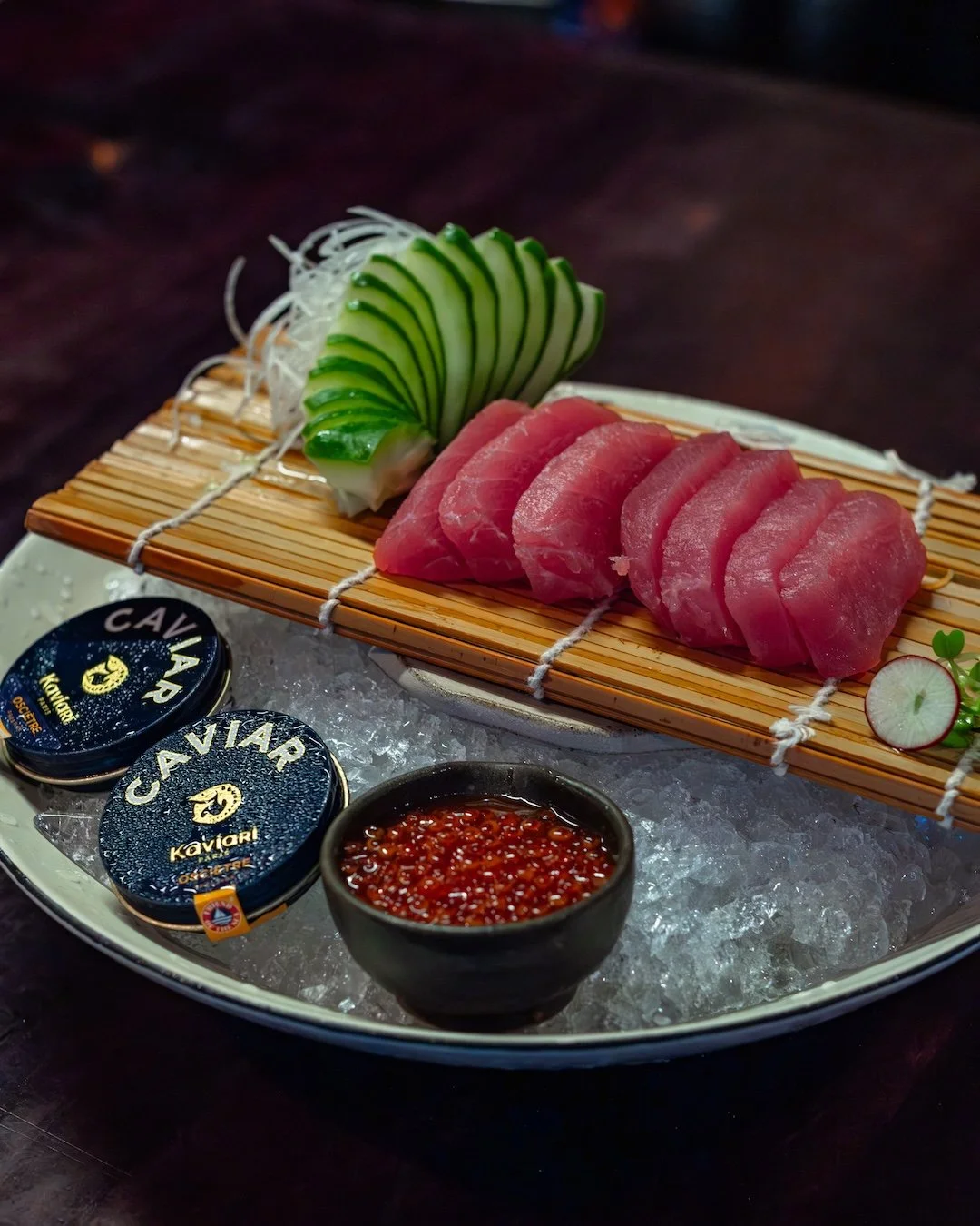A balance of richness and freshness. Tuna and avocado, lifted with ikura and caviar. 🍣✨

www.moriubud.com
wa. ‪+6288211566925‬

#moriubud #teppanyaki #ubudteppanyaki #teppanyakiubud #dinnerubud #ubudeats #aperfectbite #ubuddining #ubudrestaurant #re