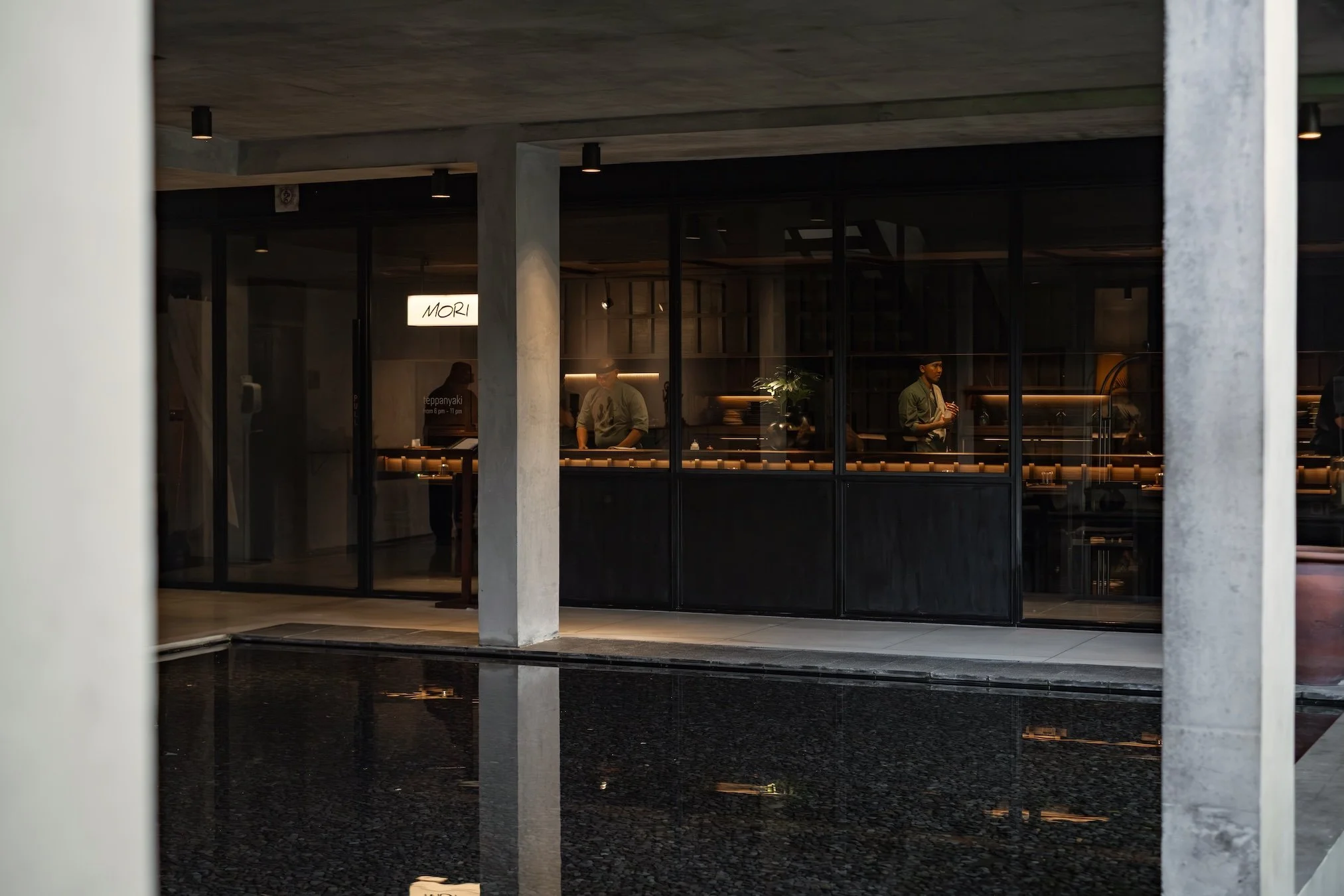 When in Ubud, make room for something extraordinary.

Gather around the teppan and watch as our chefs transform the finest ingredients into a memorable dining experience. Combining the elegance of Japanese cuisine with the energy of live cooking, MOR