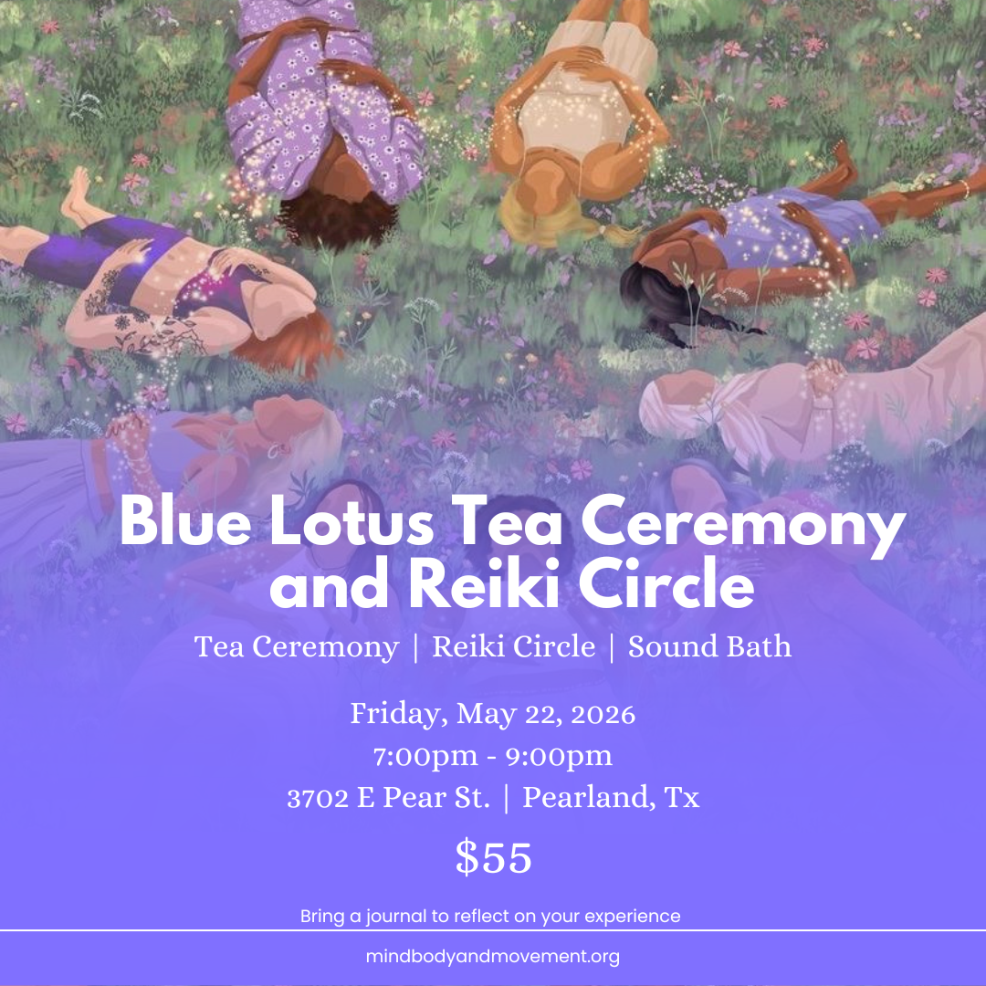 Blue Lotus Tea Ceremony and Reiki Circle