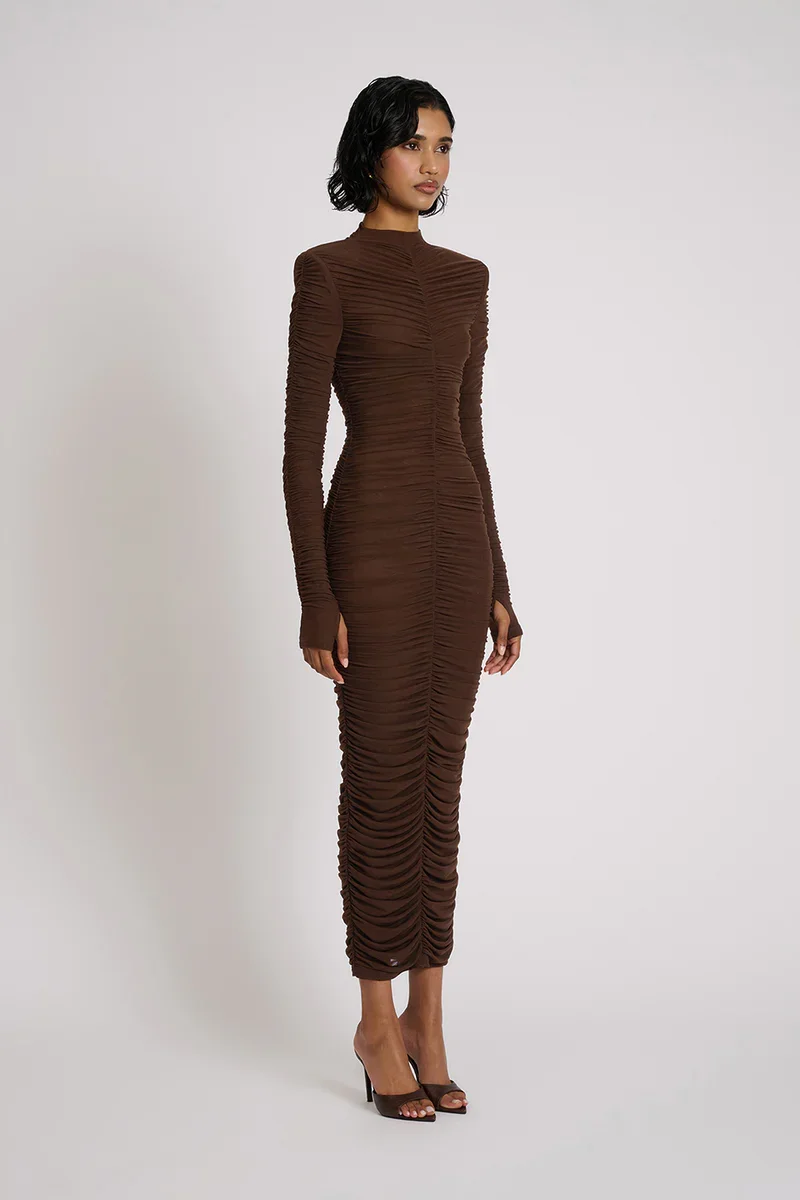 Melissa_Ruched_Long_Sleeve_Midi_Dress_Left_Side_View.jpg.webp