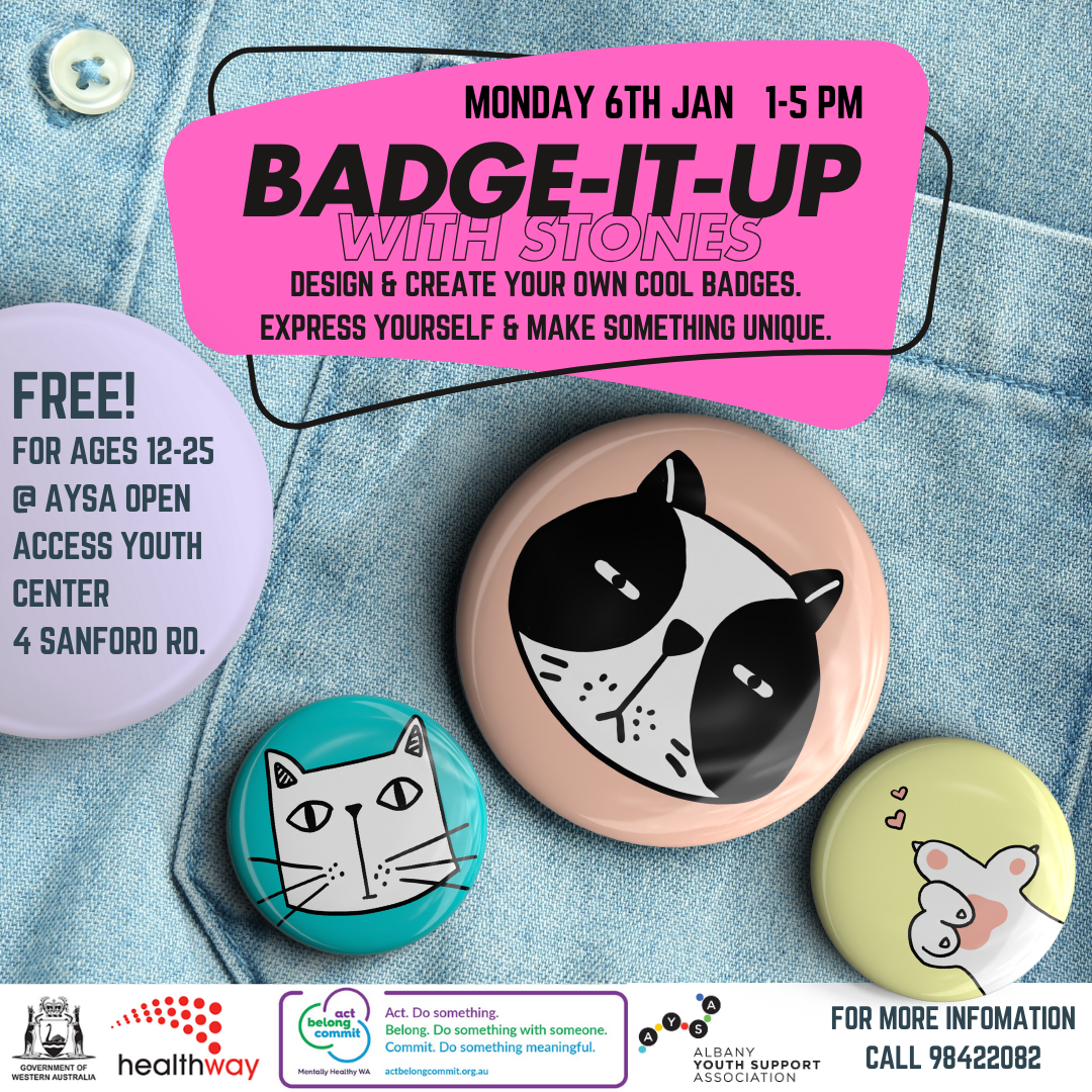 Badge-It-Up with Stones