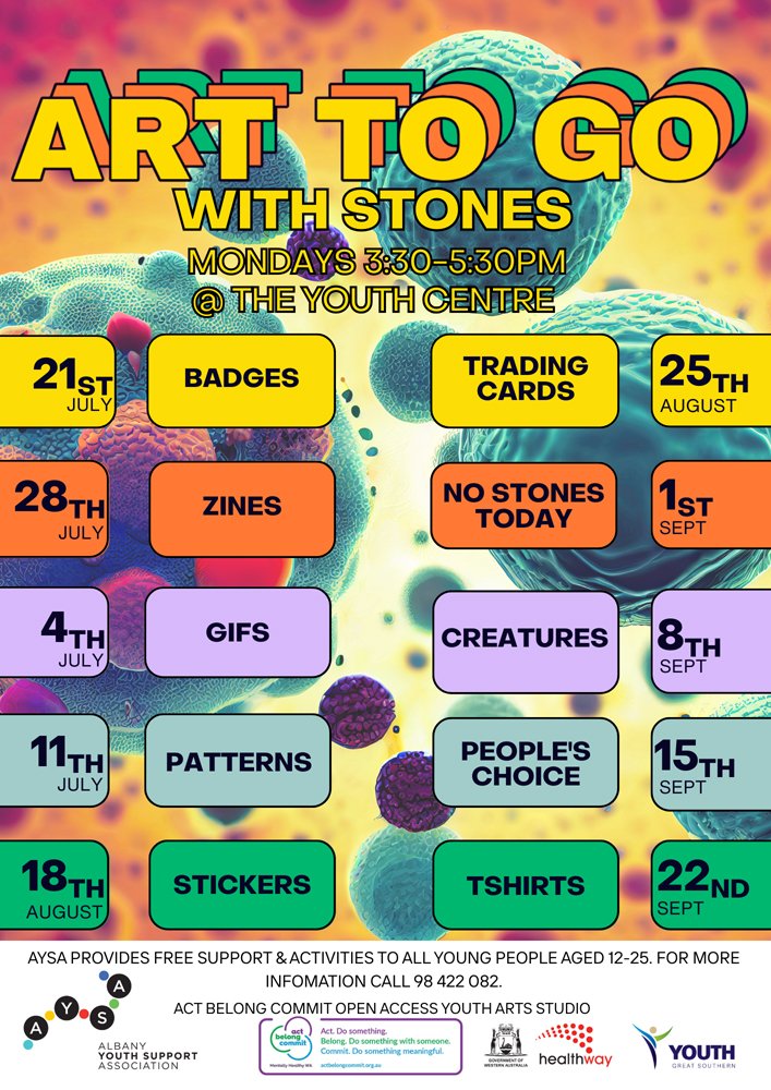 Art to Go with Stones