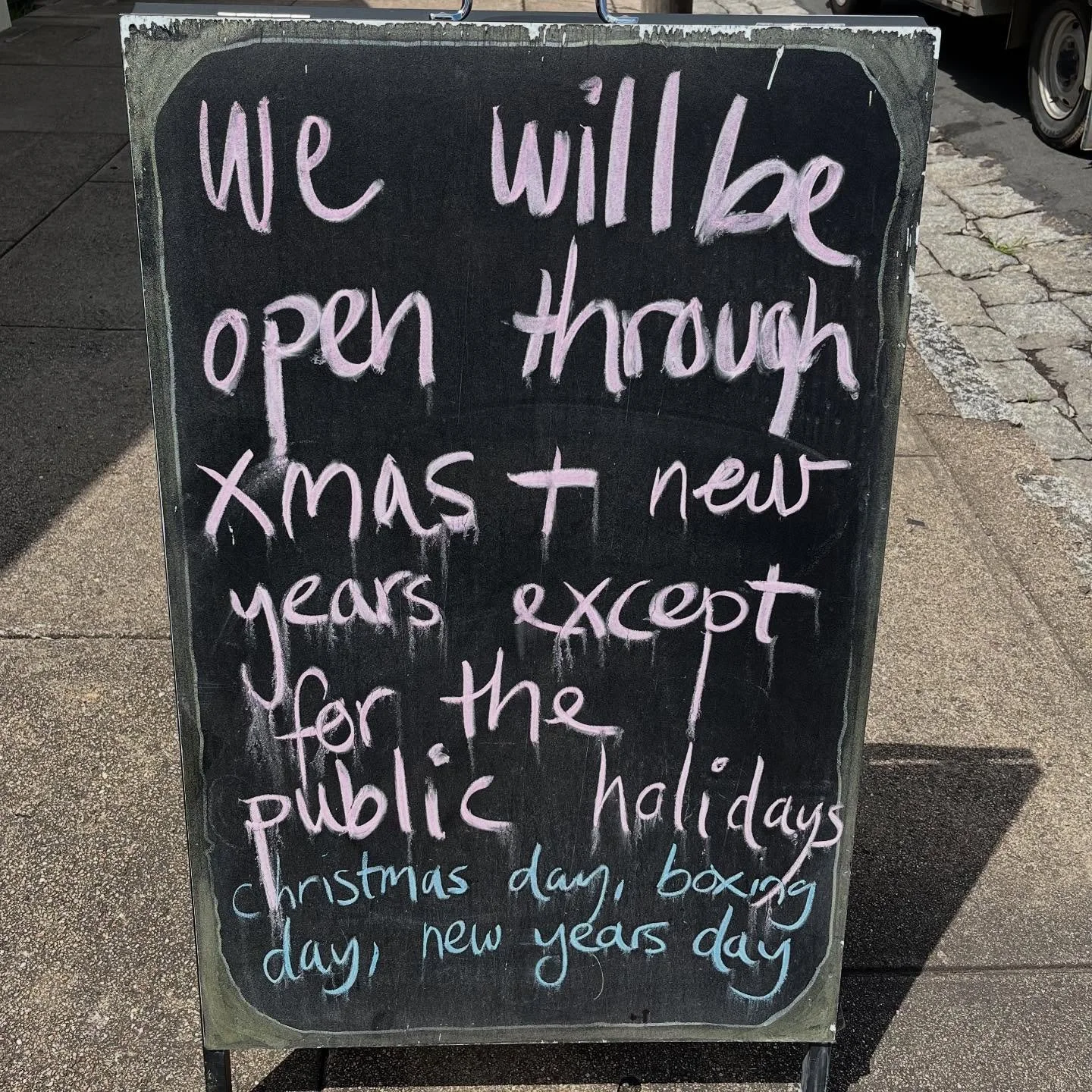 This week and next week we are open our regular hours and closed on the public holidays which are: Christmas Day, Boxing Day and New Year&rsquo;s Day. 

So much beautiful fresh produce in including a huge delivery of local organic goodness from Yowri