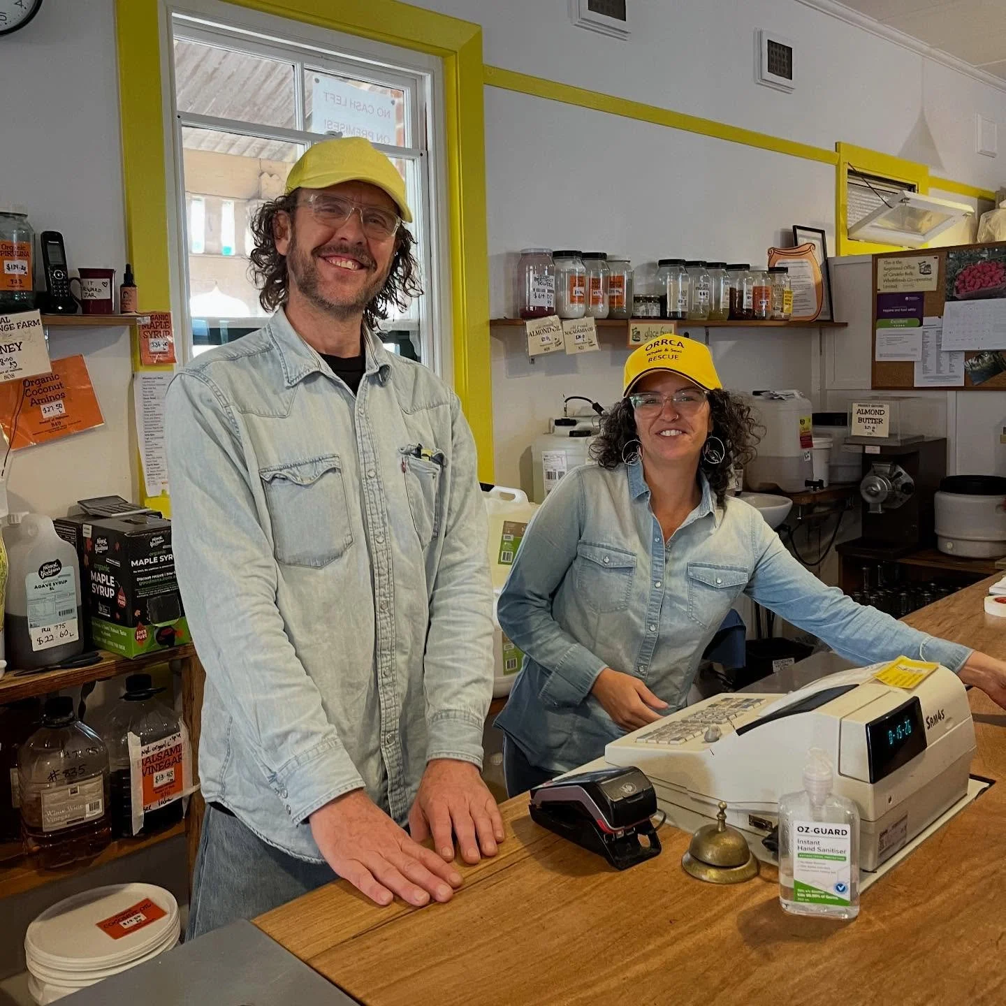 2 for 1 special today, Mariana has come to work dressed in Dan&rsquo;s uniform 😂