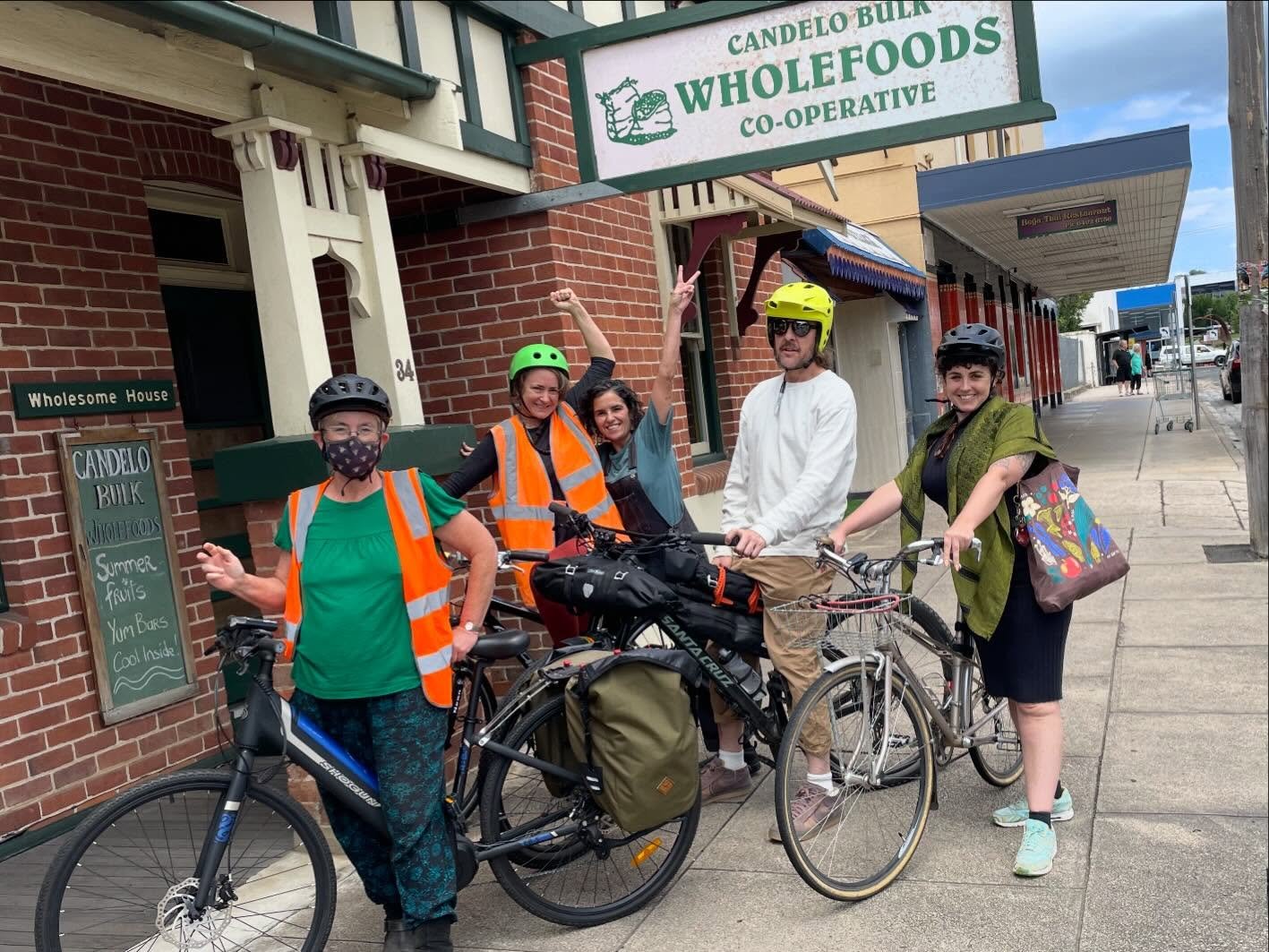 Everyday is &ldquo;Ride to Work Day&rdquo; at Candelo Bulk Wholefoods.
