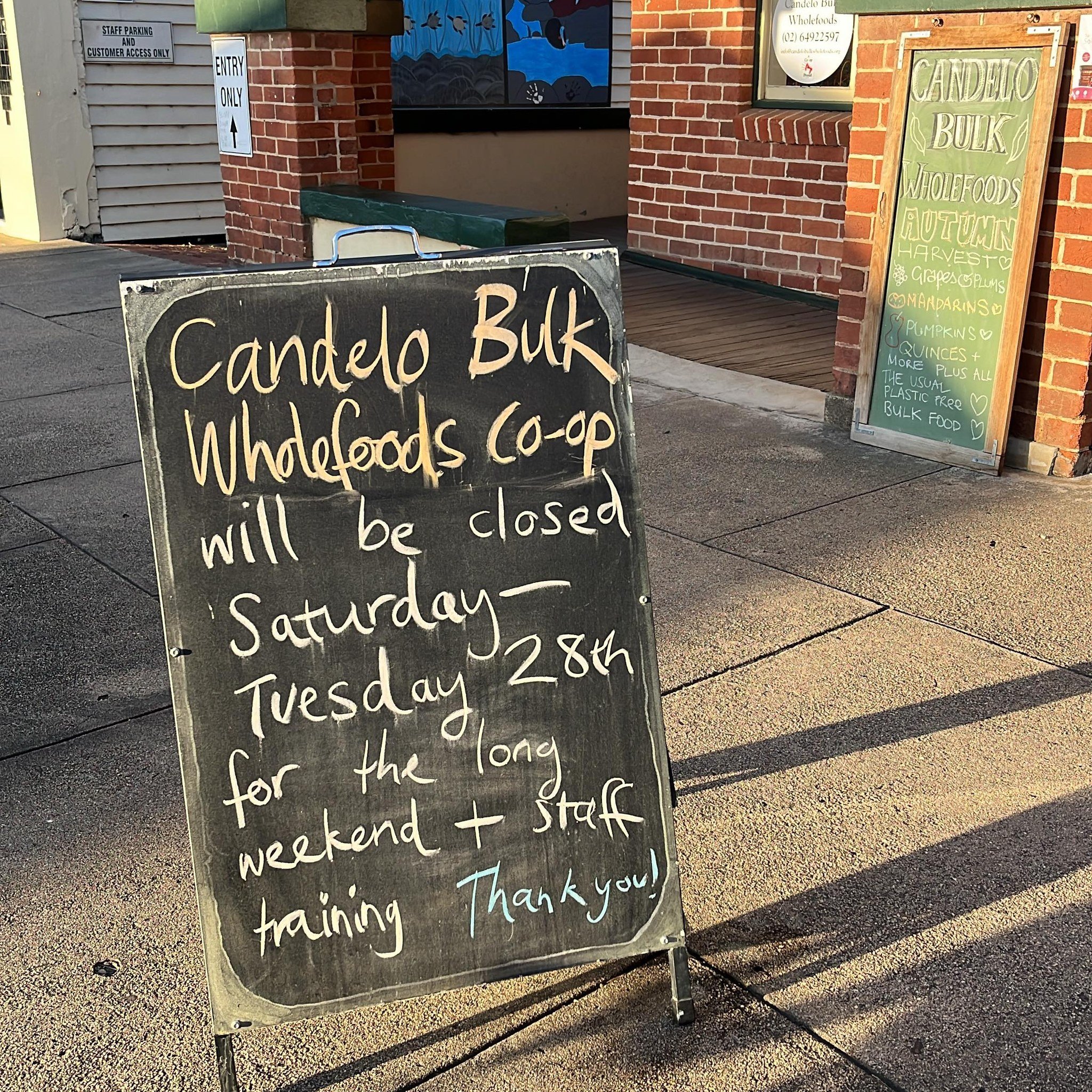 This coming weekend we will be closed for the public holidays on Saturday and Monday and a staff training day on Tuesday. So prepare ahead this week if you can, otherwise we will see you on Wednesday after the long weekend! 

Open this week as usual 