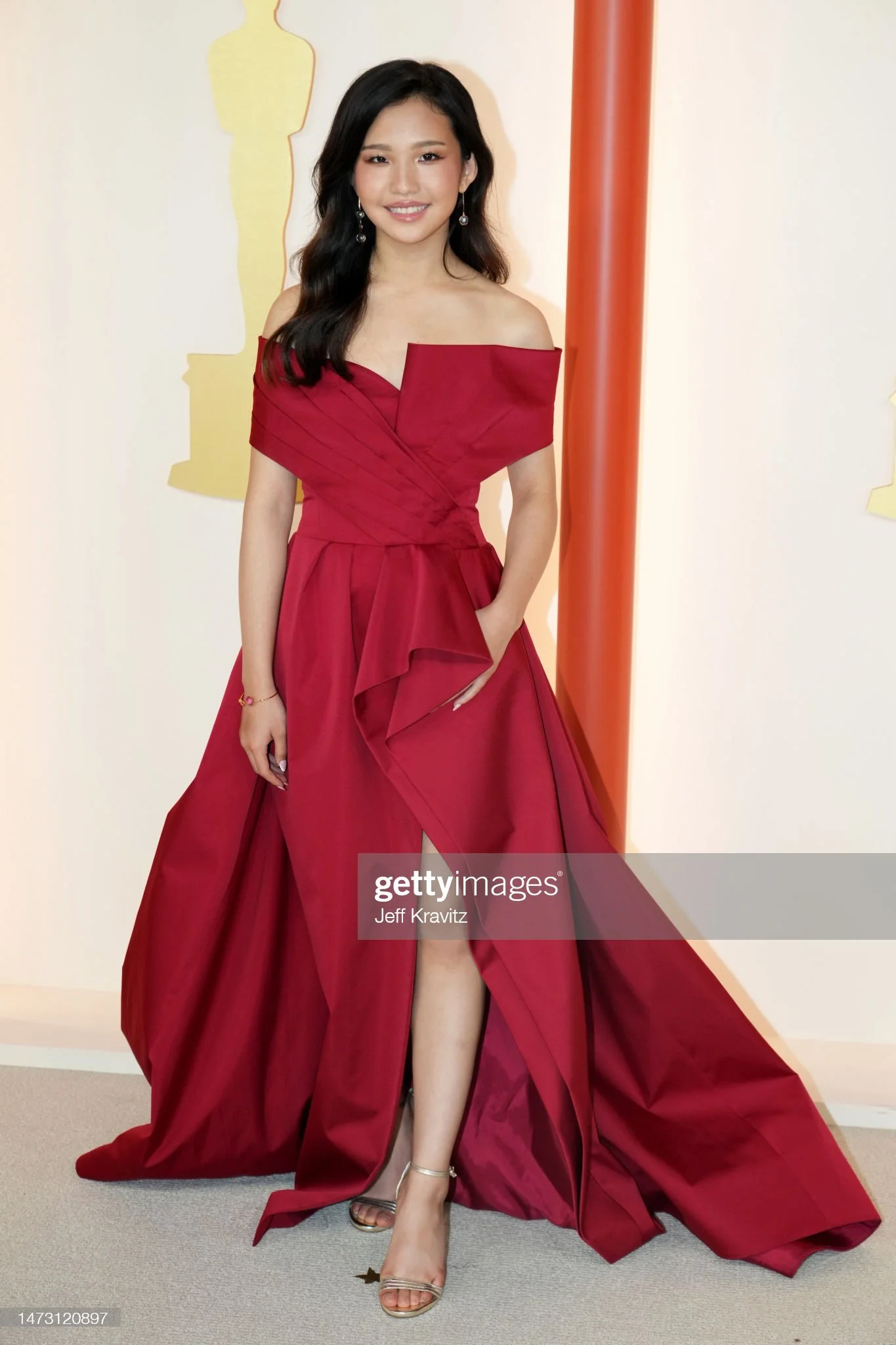 Rosalie Chiang 出席第95屆奧斯卡金像獎