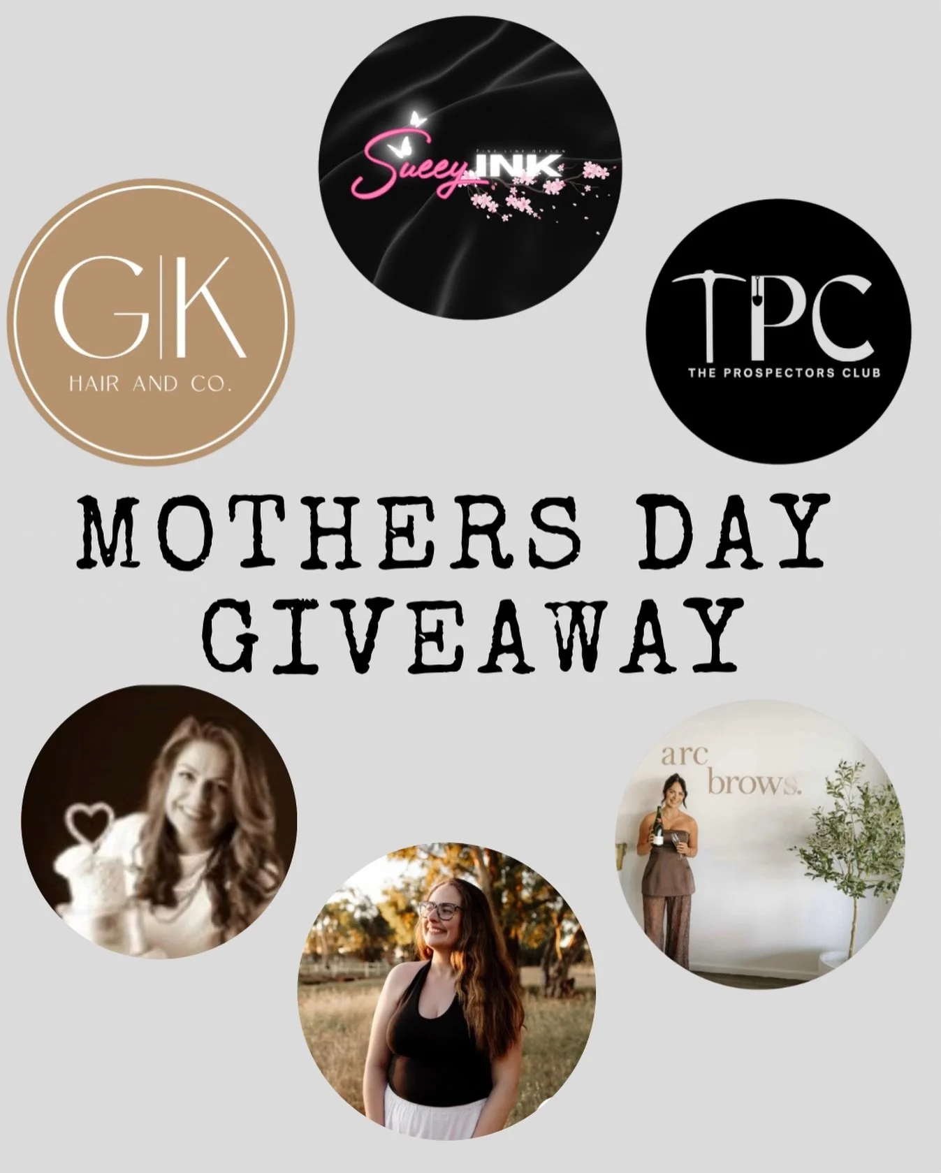 OUR MOTHERS DAY GIFT TO YOU 🥹

This year I&rsquo;ve lined up businesses in Kalgoorlie to bring happiness, self care, and love to a Mum. And you don&rsquo;t want to miss it. So it&rsquo;s simple. Follow the rules below to win a gift basket.

What you