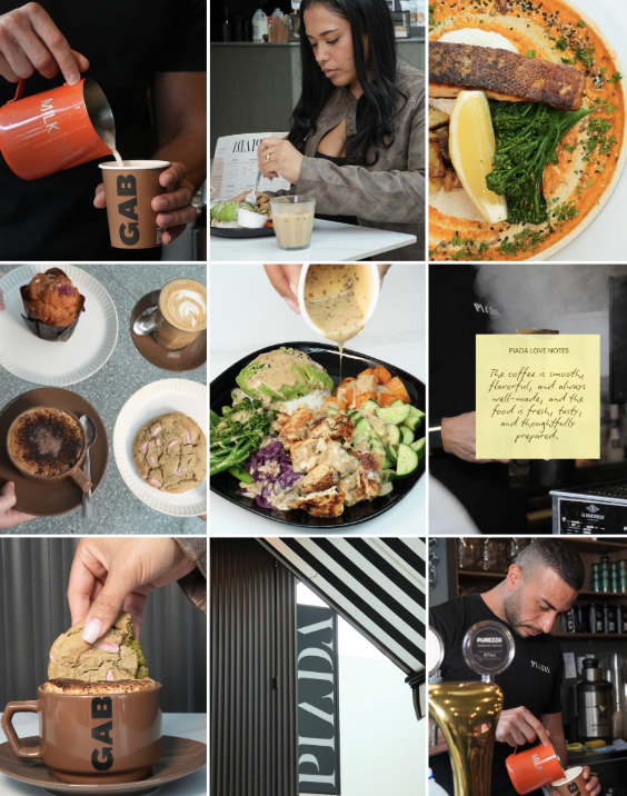 Case Study - Monthly Content Shoot for PIADA