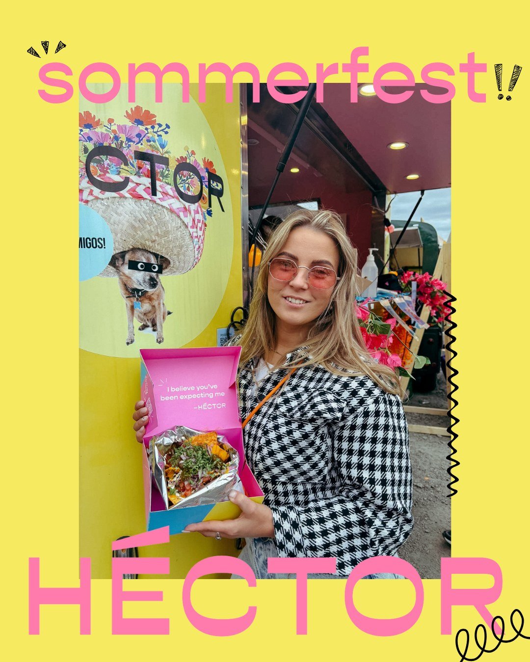 H&eacute;ctor&rsquo;s not sleeping on the festivals 🎶
We&rsquo;ll be at Sommerfest this weekend &ndash; up at Festningen with tacos, tunes, and a forecast that&rsquo;s looking spicy. 24 degrees. Birria in hand. Honestly? Doesn&rsquo;t get better tha