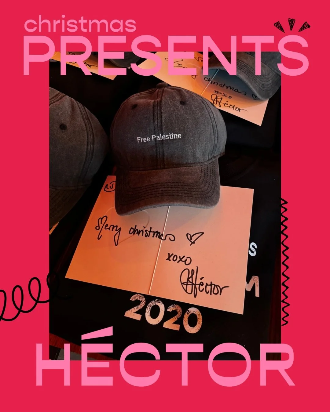 No one does Christmas gifts like H&eacute;ctor 🩷
Matching crewnecks for the crew, custom quotes on the caps.
Same look. Personal touch. 🤌🏽

What would your cap say?

_______________________
#H&eacute;ctorCrew #H&eacute;ctorLife #CrewLove #TeamH&ea