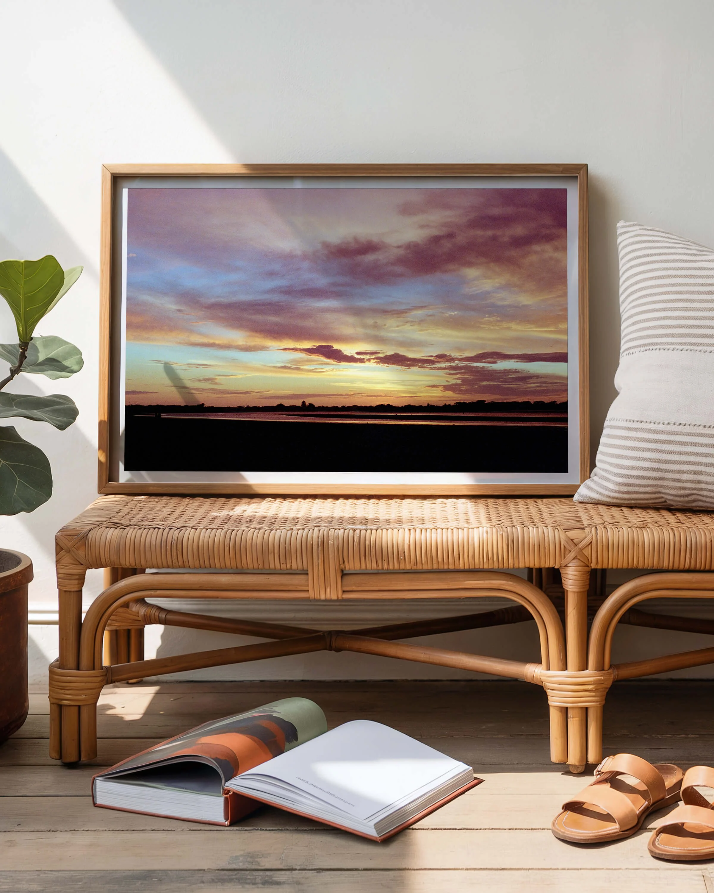Barwon Heads River at Sunset | Surf Coast Prints.jpg
