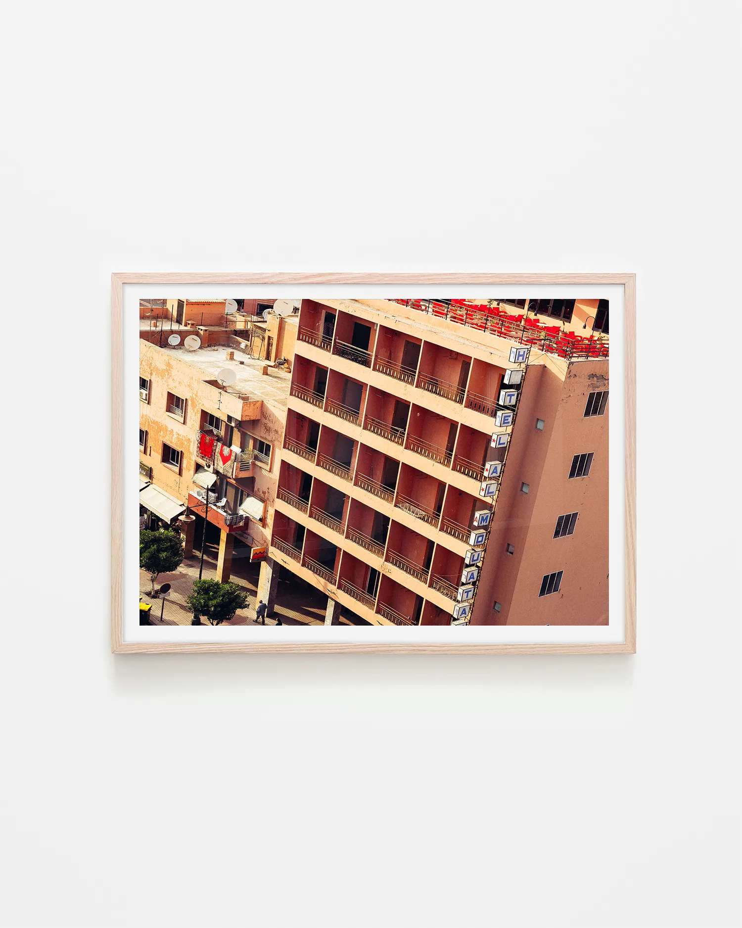 Marrakech Hotel Surf Coast Photography Prints-2 A3 LANDSCAPE OAK