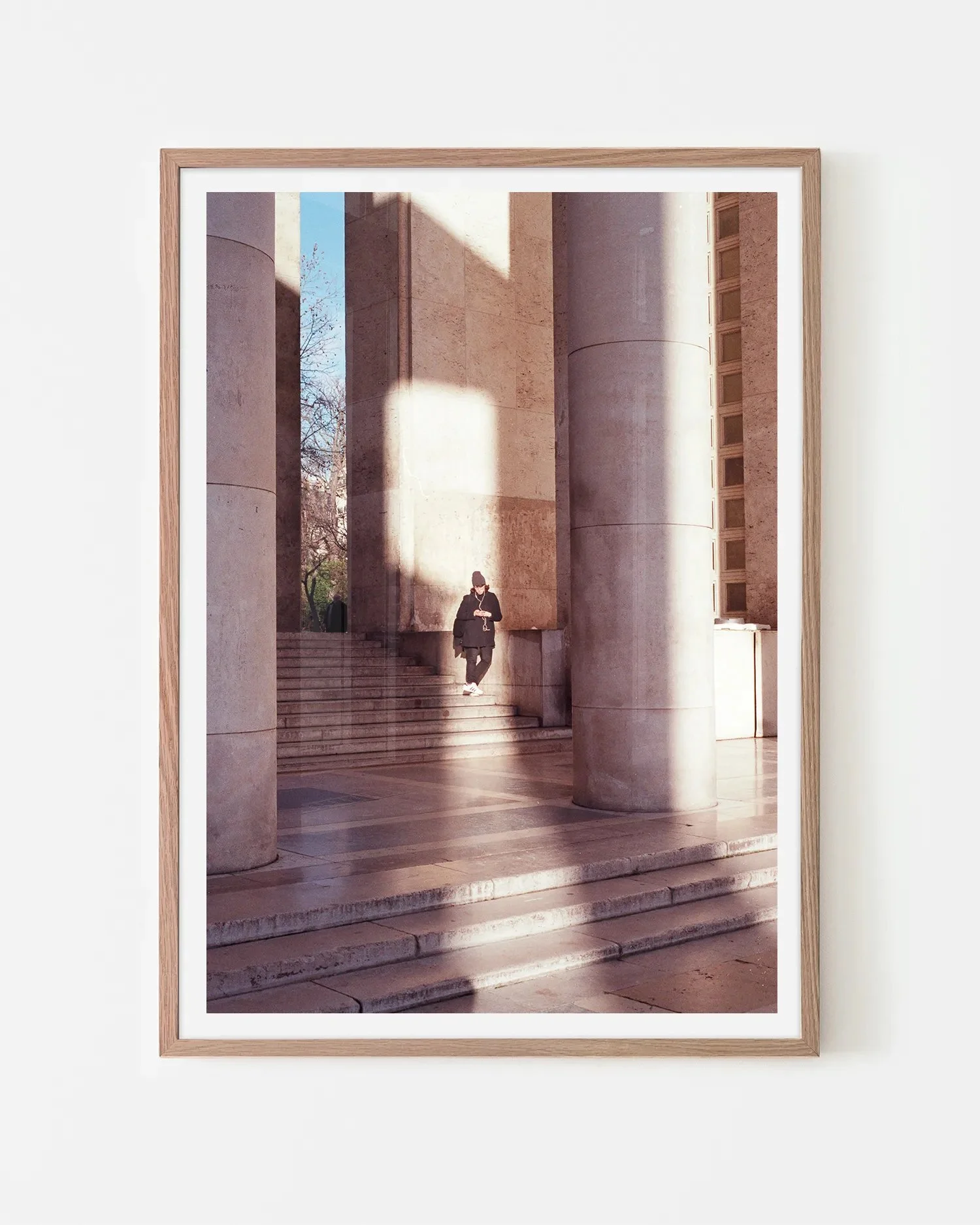Woman in Morning Sun, Palais de Tokyo Paris Surf Coast Photography Prints-28 B2 PORTRAIT NATIVEWOOD