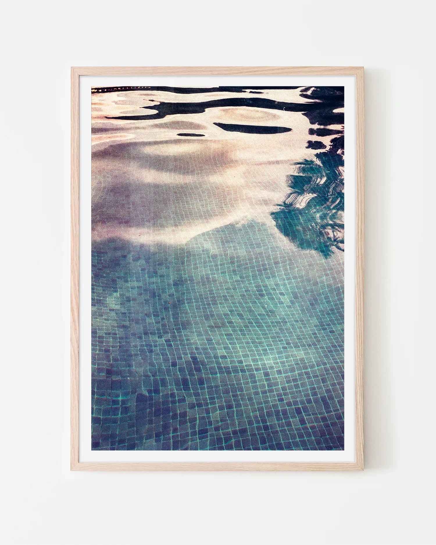 Ibiza Pool Sunset Reflections