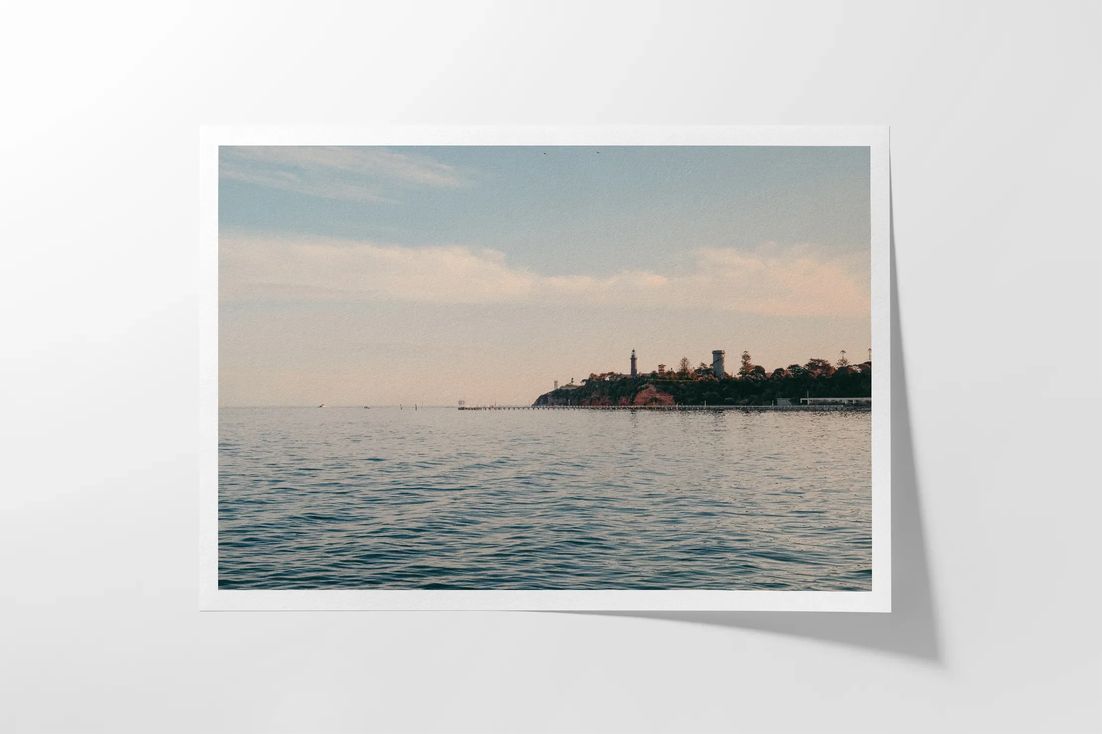 Queenscliff Black Lighthouse View © Surf Coast Photography Prints Australia1.webp