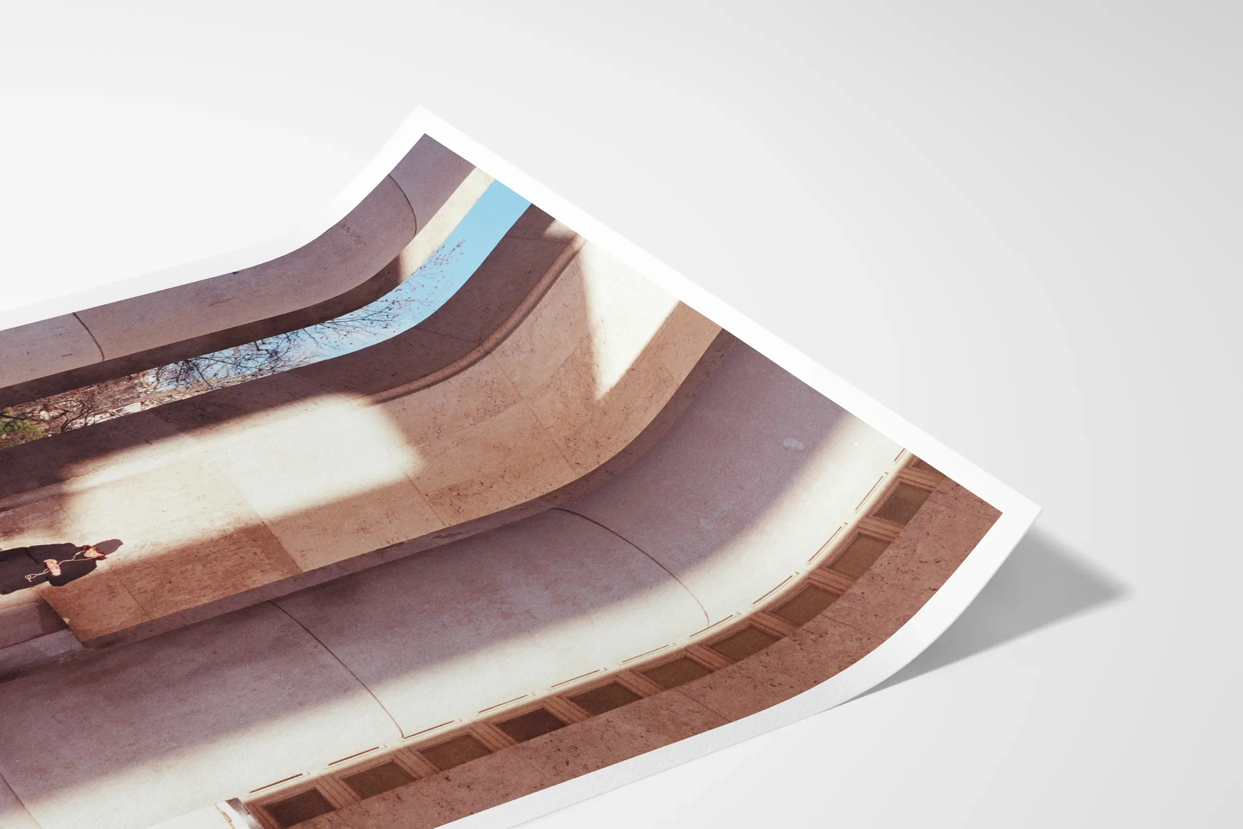 Woman in Morning Sun, Palais de Tokyo Paris © Surf Coast Photography Prints-28_PORTRAIT_PAPER_MOCKUP_CURL.webp