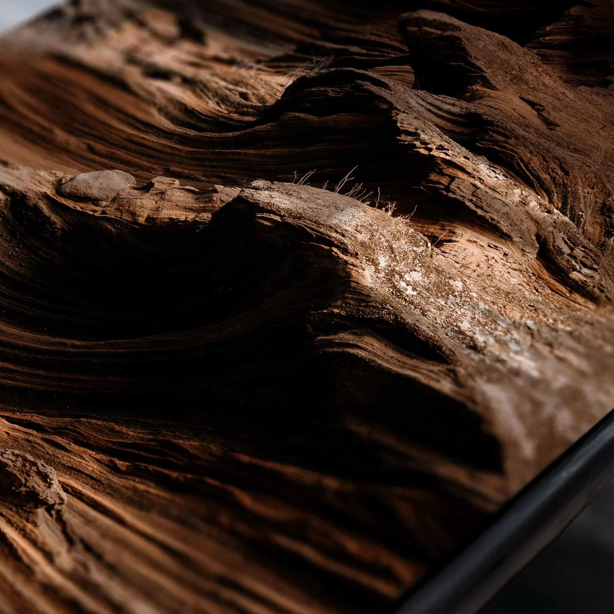 Lake Purrumbete Volcanic Rock Face (Portrait) © Surf Coast Photography Prints Australia6.jpg