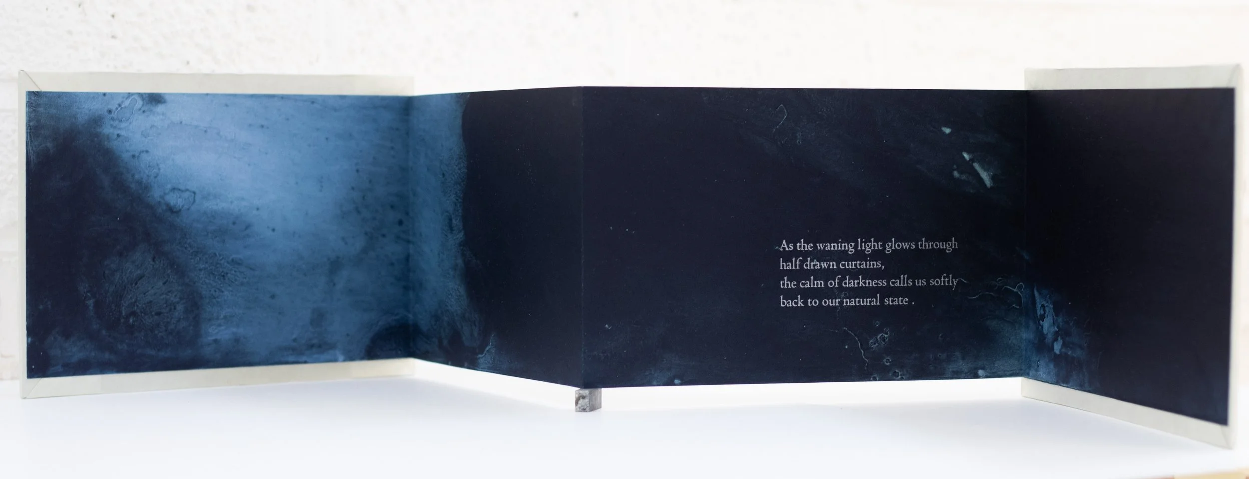 22:50 (Artist Book), Carborundum, Letterpress, Monoprint, 2025
Dimensions: 15x100cm
Edition 5
€400