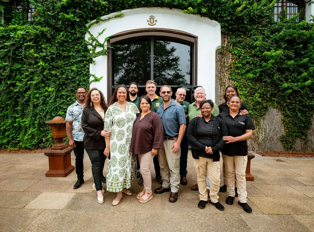 Klipdrift Tasting Room Stellenbosch Brandy Tasting team photo