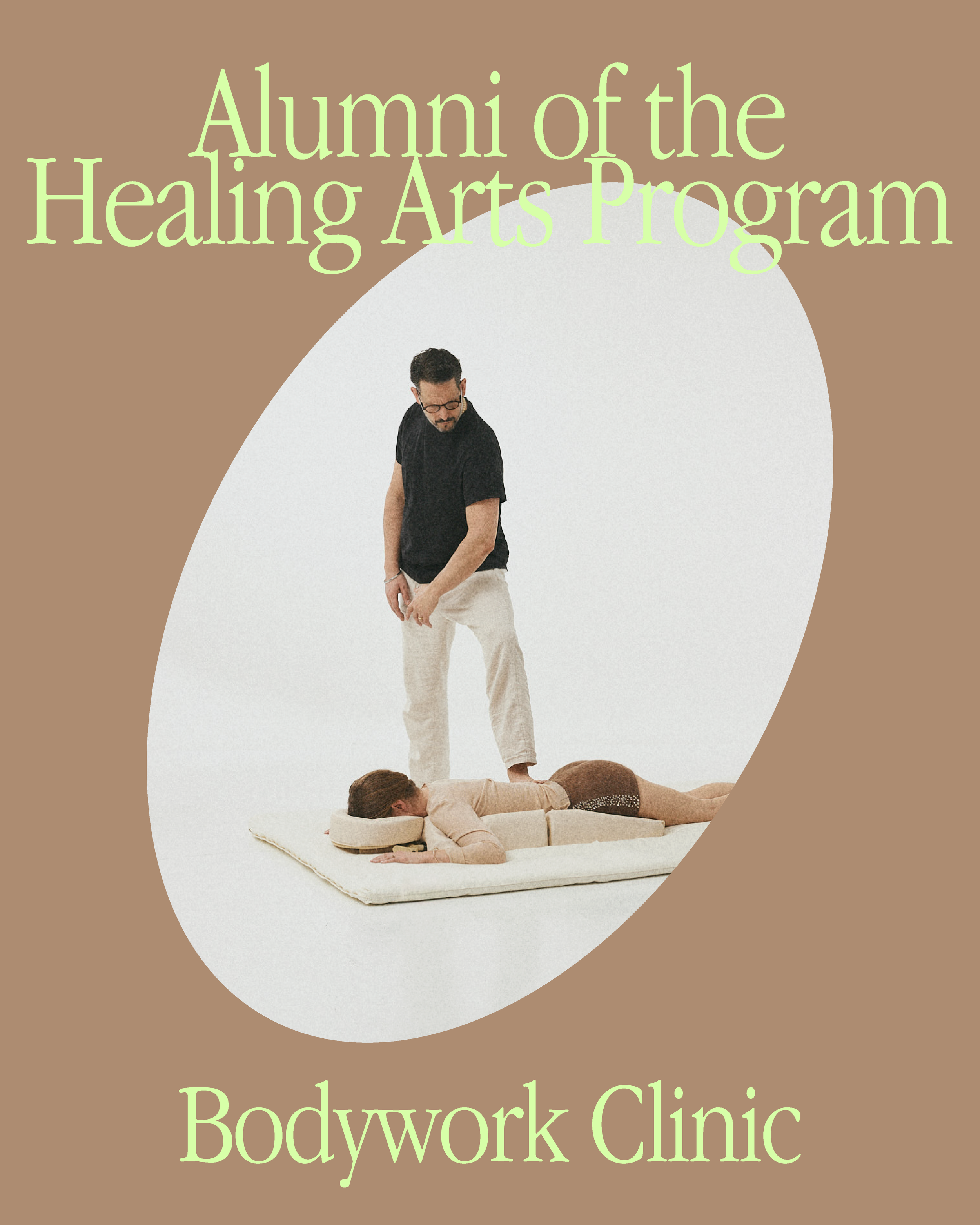 Bodywork Clinic with the Alumni of the Healing Arts Program Friday 7.8. at Helsinki Healing Arts Studio
