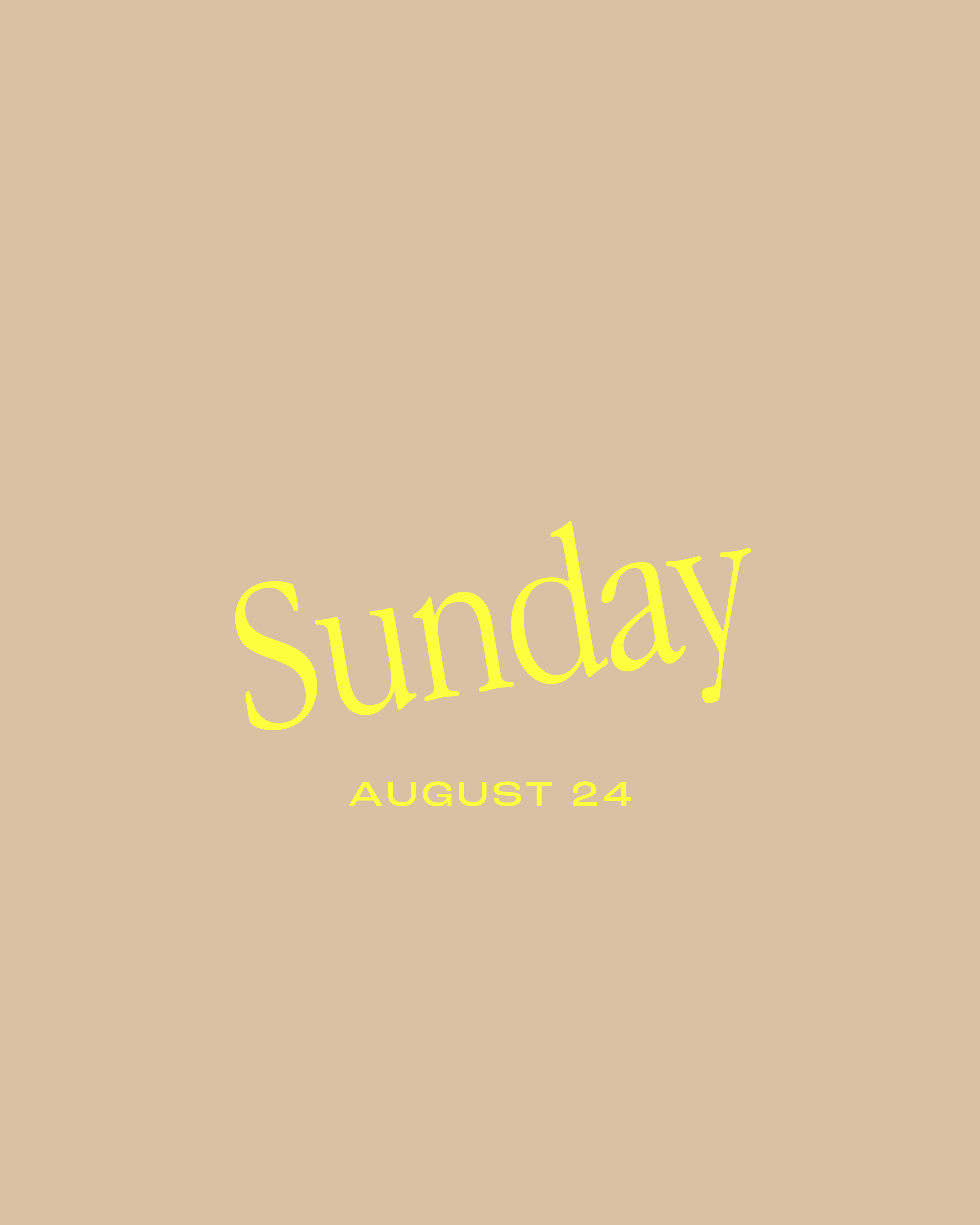 SUNDAY