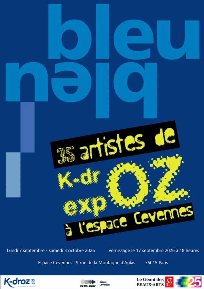 Exposition “bleu”