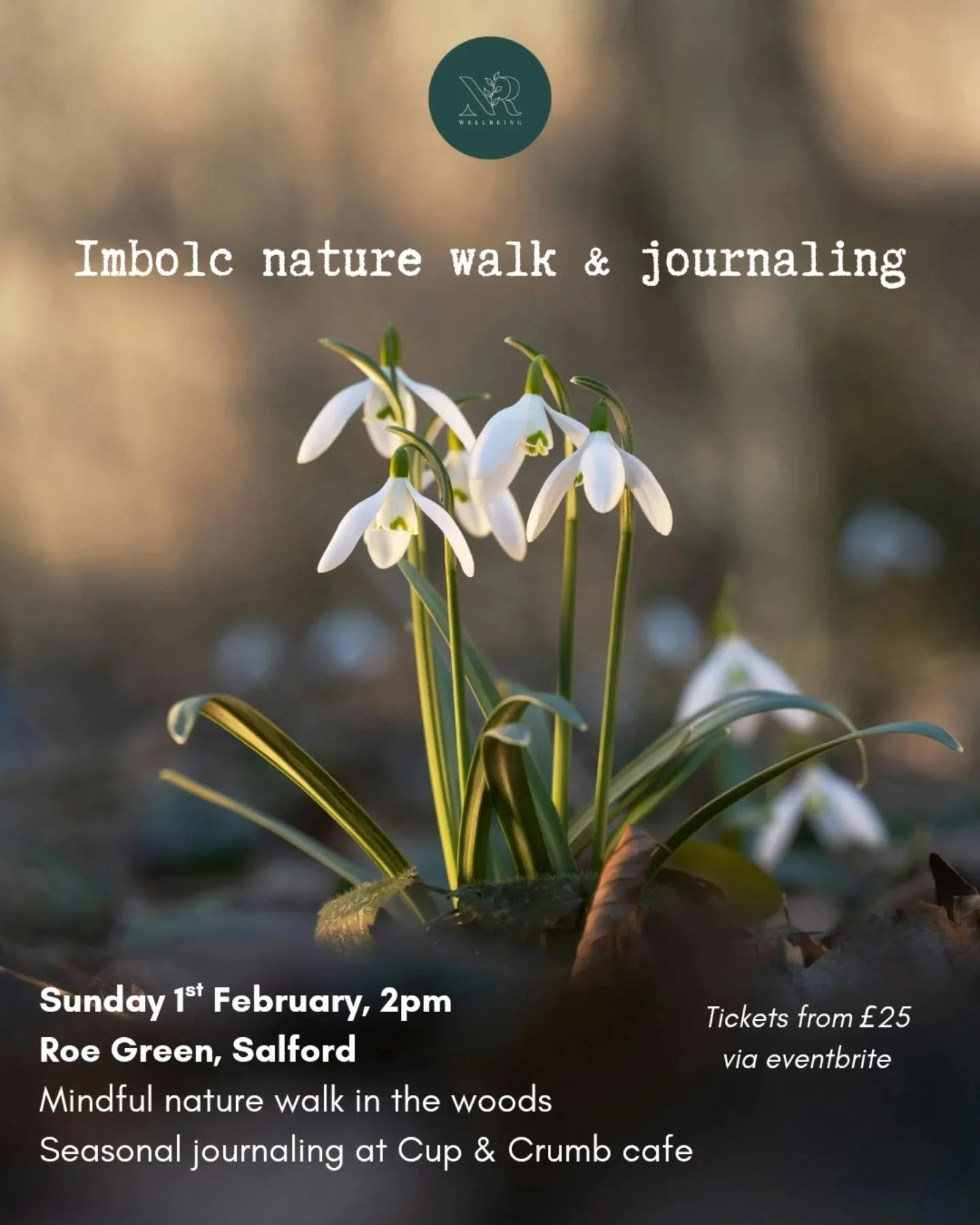 🌱 Imbolc Event 🌱

🛞 The wheel turns and we head towards Imbolc, the mid point between the winter solstice and spring equinox...a new season is waiting in the wings. This marker on the wheel of the year is a nudge to notice the earth slowly waking 