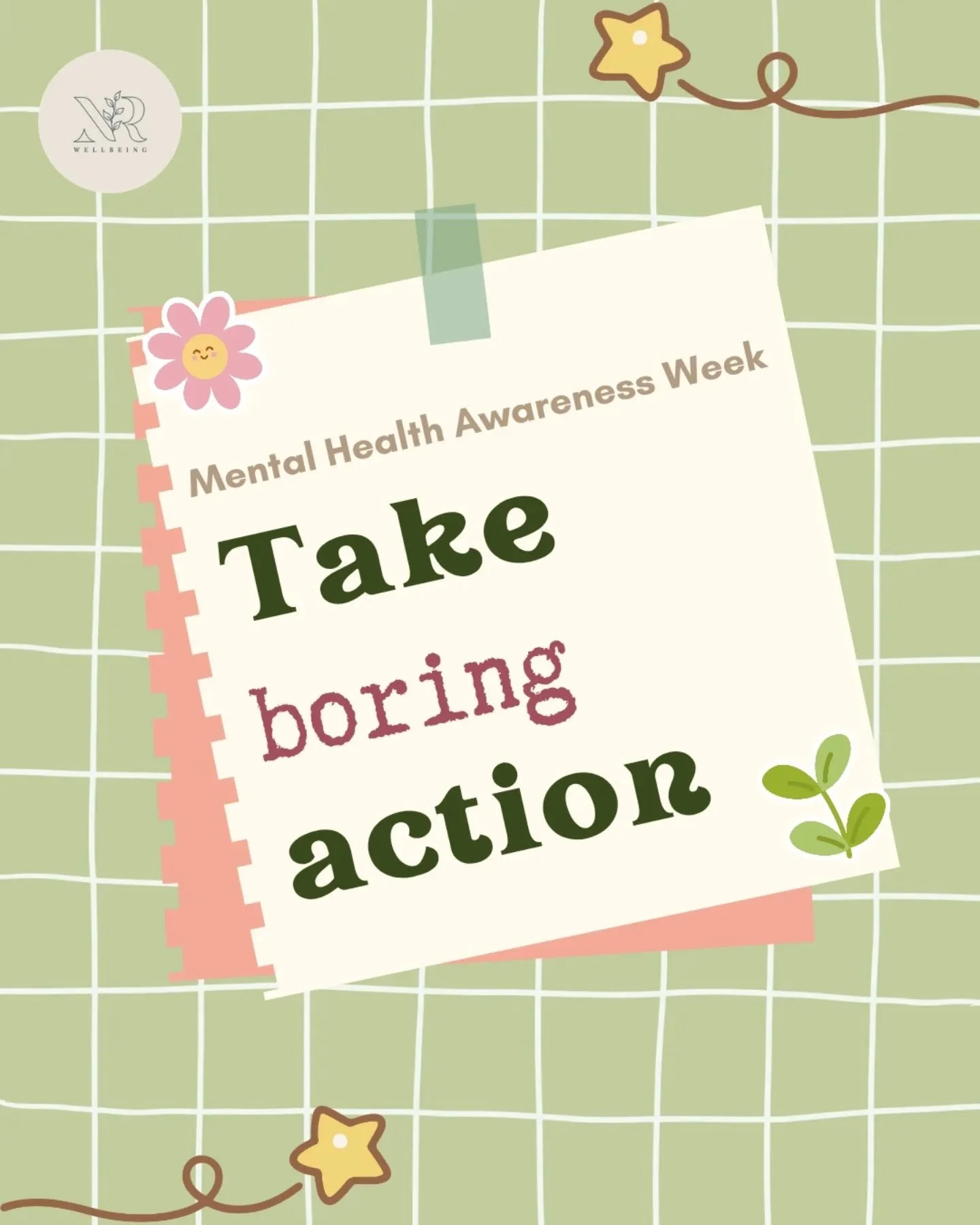 Some of you may remember that my unusual word choice for 2026 is "boring". As the year progresses I'm becoming increasingly convinced of the benefits.

What boring actions have you taken recently??

Take a look at the rest of my #mentalheal