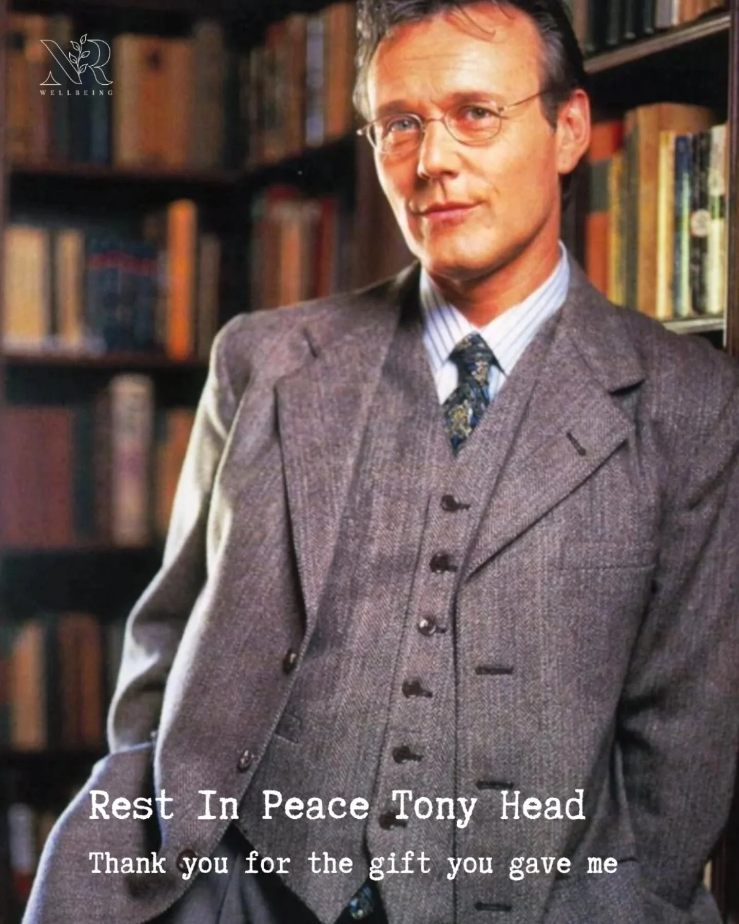 A little tribute to Tony Head who died this week. Thank you for giving us Giles and for giving me the voice of compassion.

Cute story: Tony's elderly mum was a patient at the opticians I worked at many years ago in Bath. I met him a few times when h