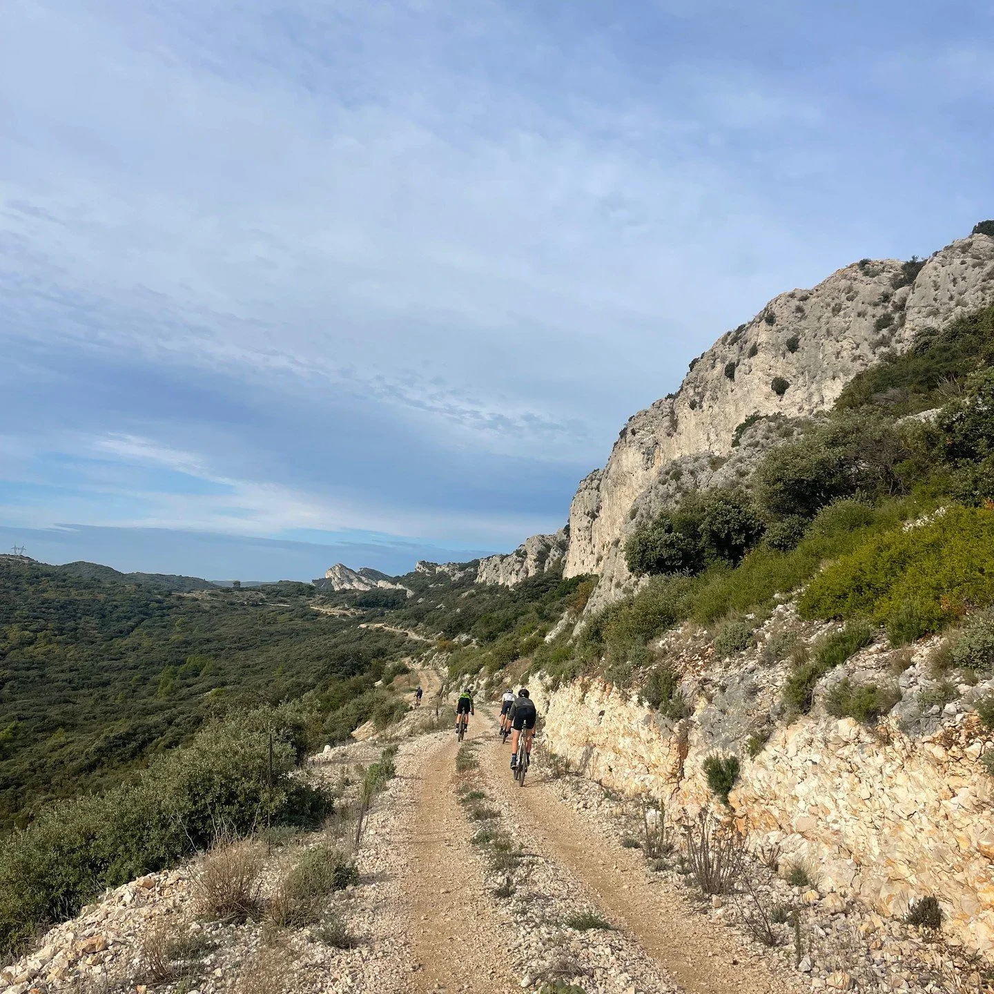 Alpilles Gravel #gravelsocialclub #gravelsocialclubbers #gravelprovence #provencegravel #gravelriding