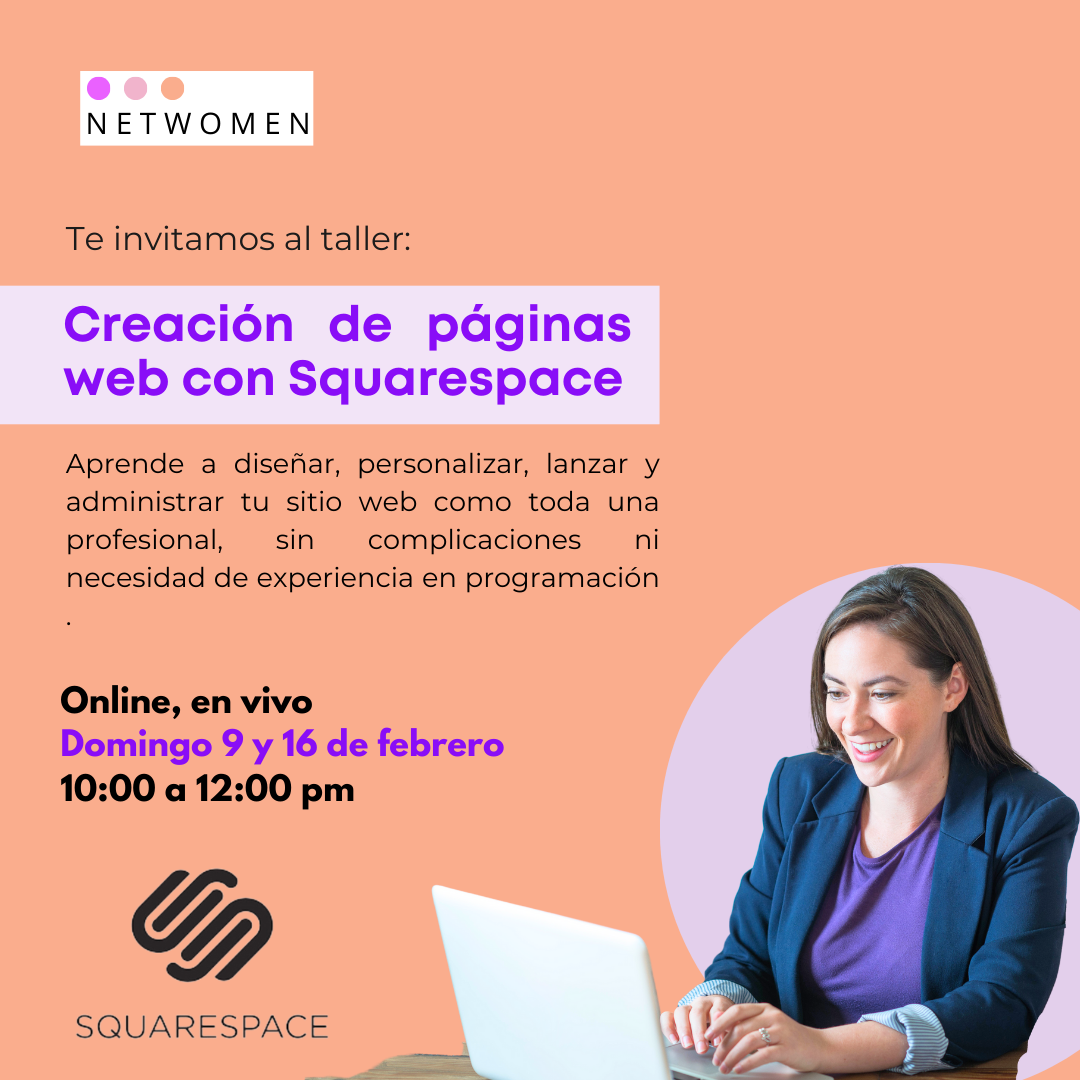 Creación de páginas web con Squarespace