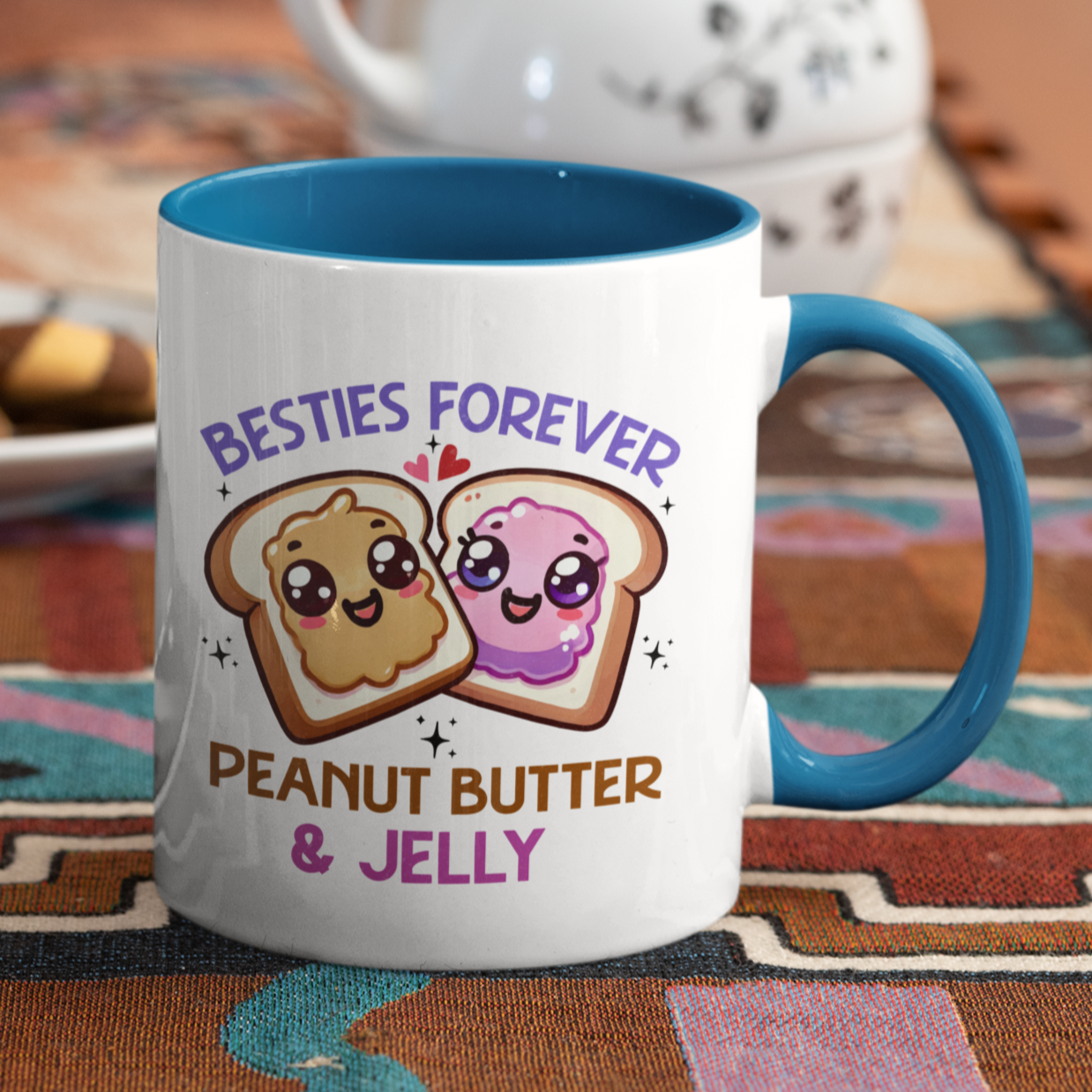 Besties Forever PB&J Mug