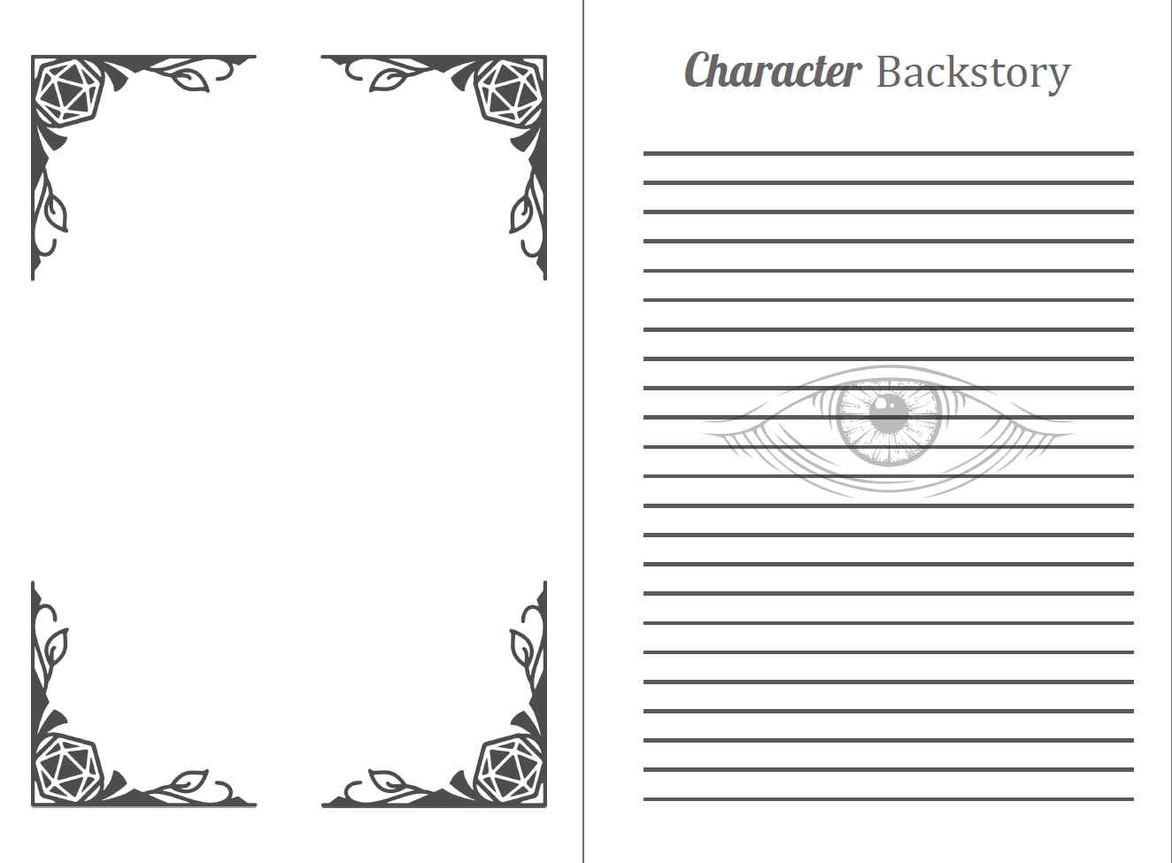 DND Journaling Notebook — Ellice Bryce Designs