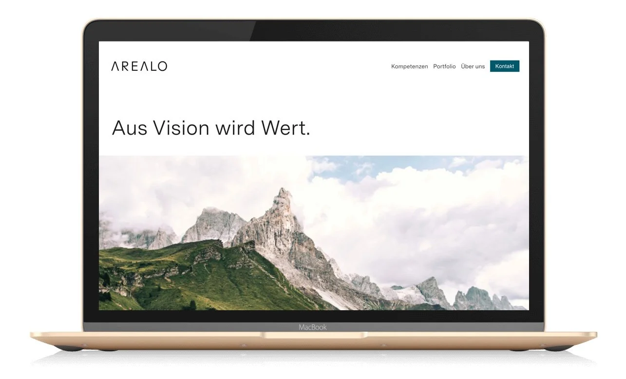 Immobilien Webseite auf Squarespace