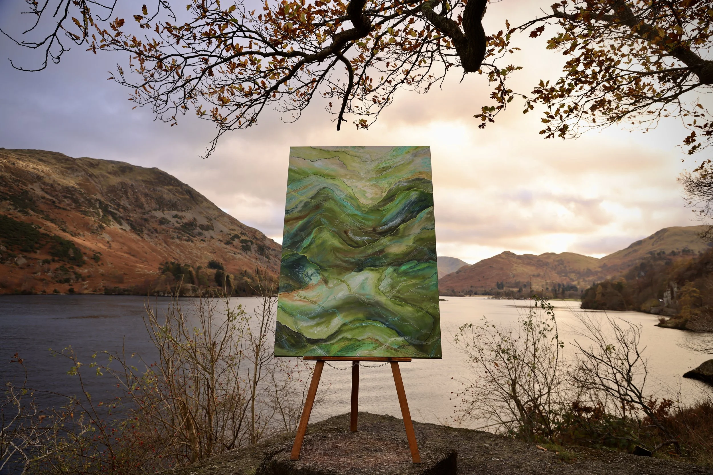 Charlotte Gurran Art Loughrigg Larch.JPG