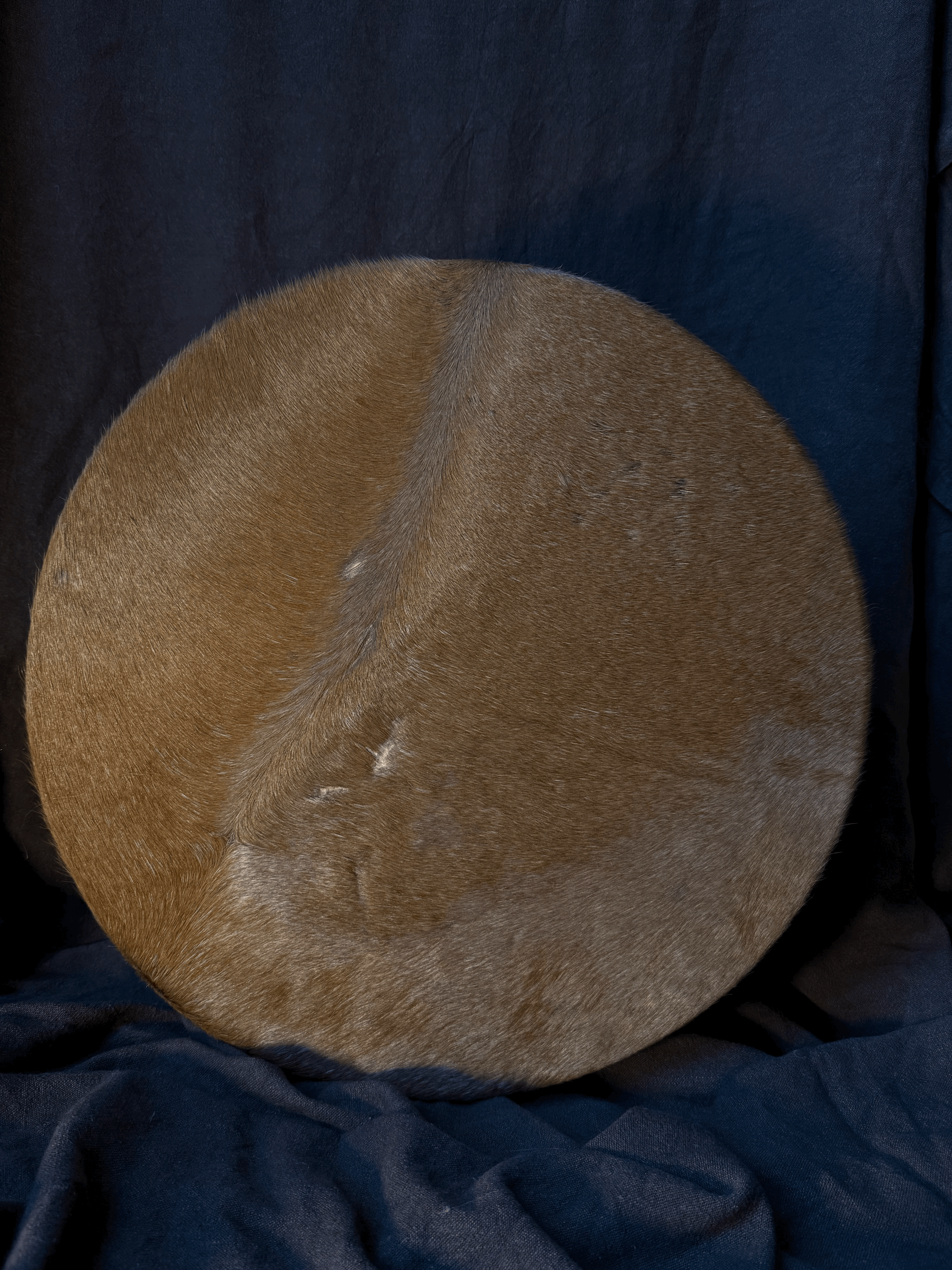 Horse and linden wood drum