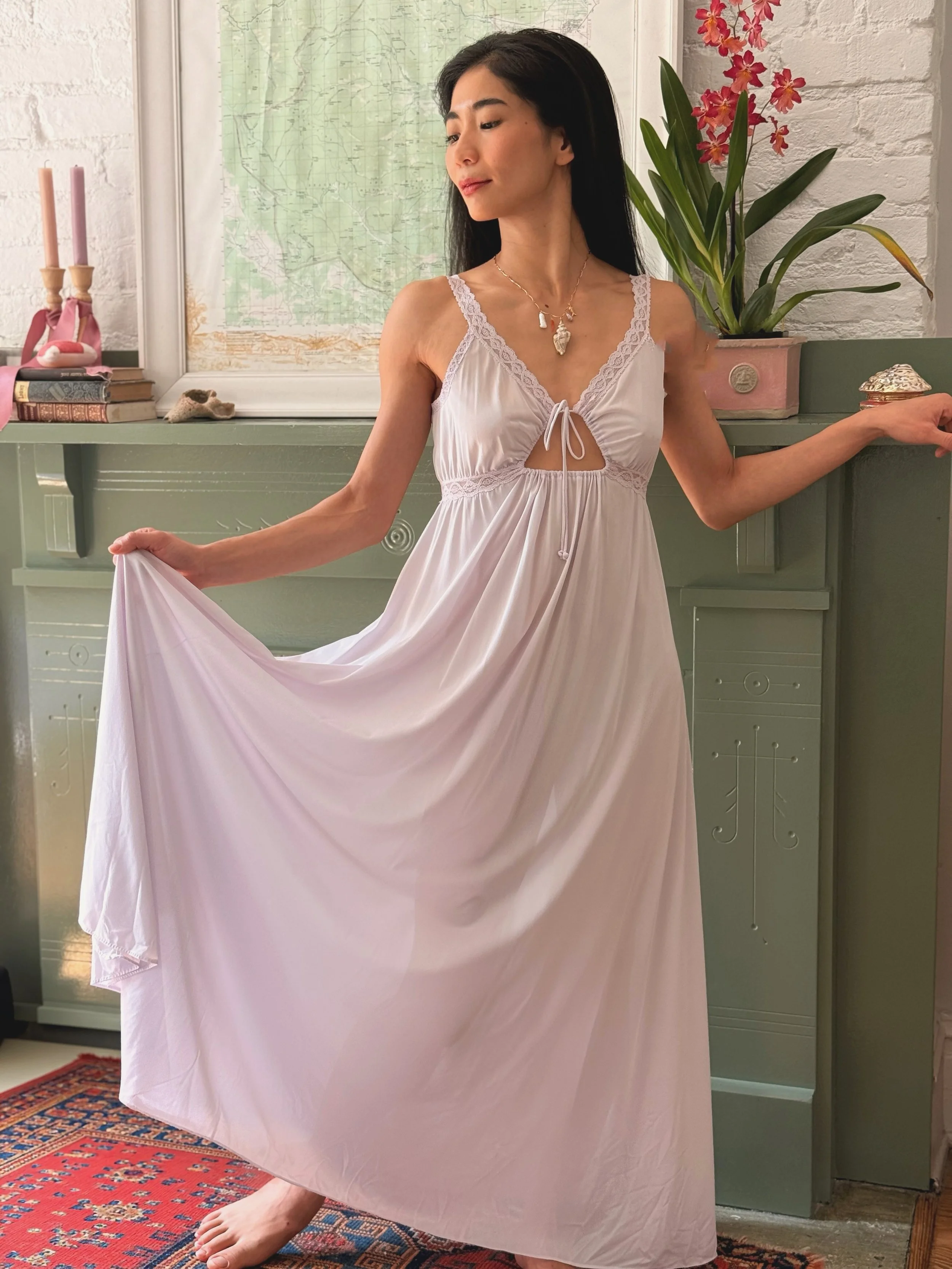 Vintage Lilac Gown