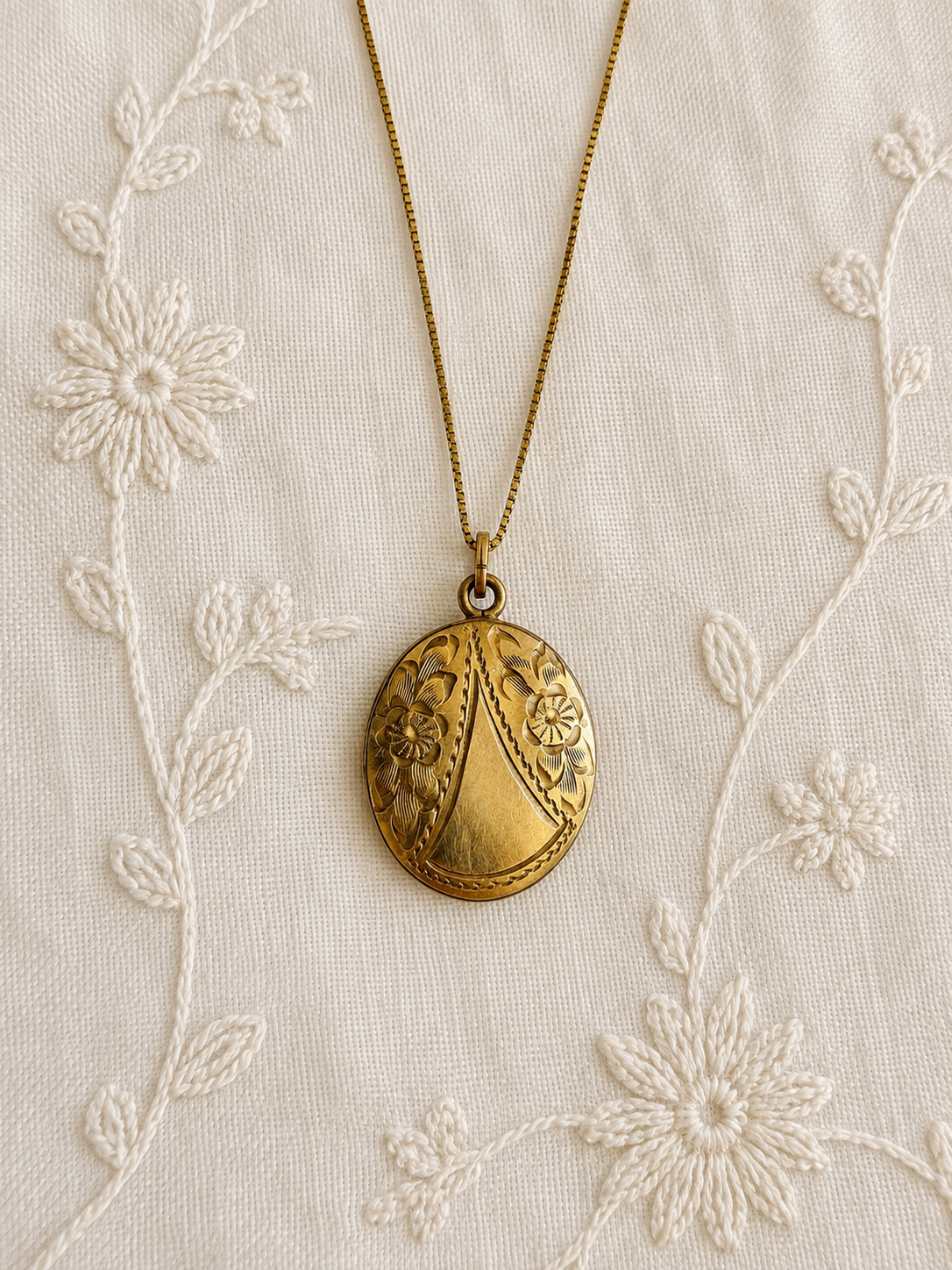 Antique Oval Locket