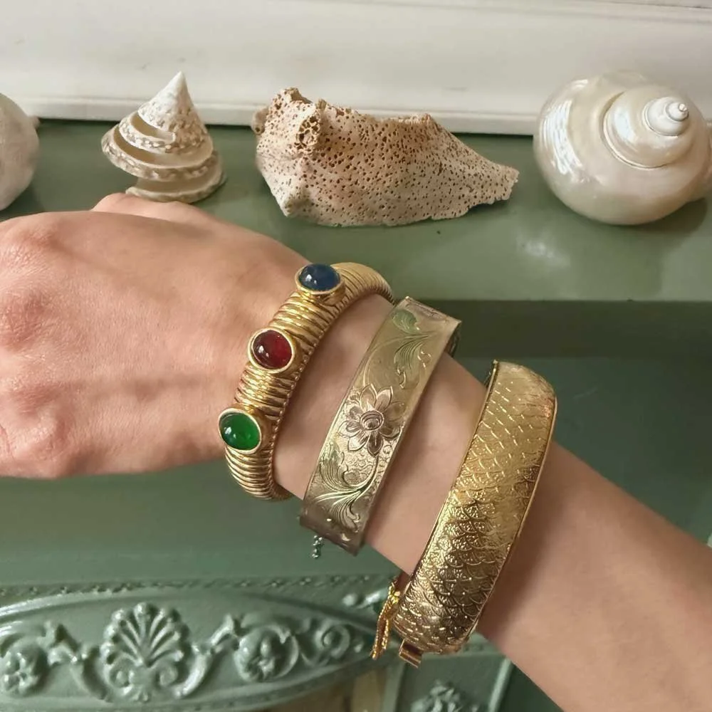 Vintage Cabochon Bracelet