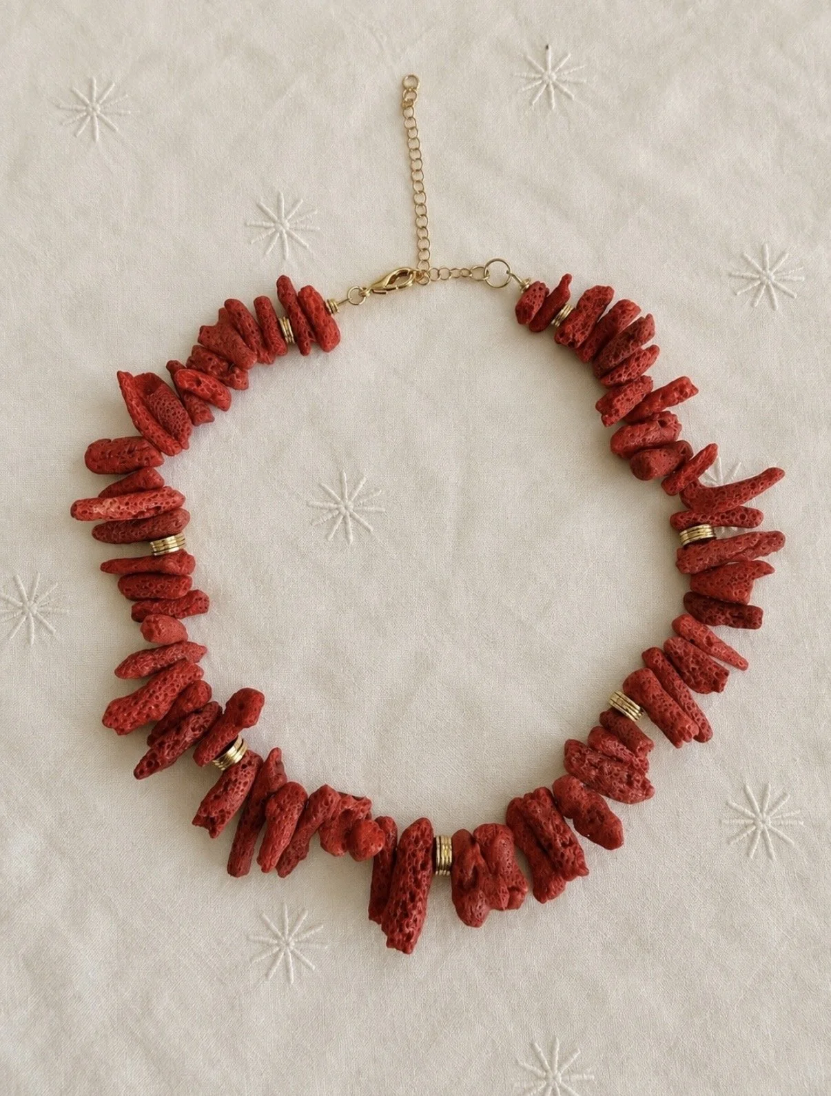 Sponge Coral Necklace