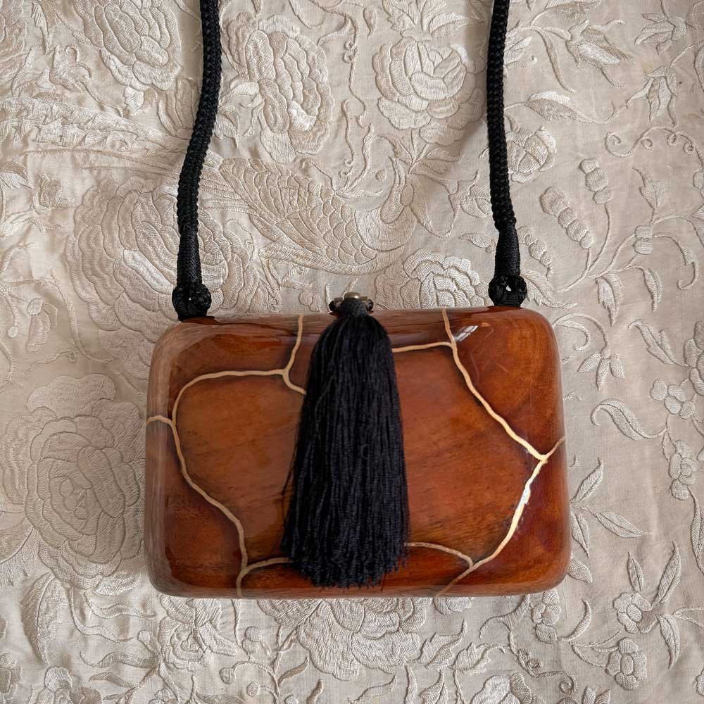 Vintage Timmy Woods Tassel handbag