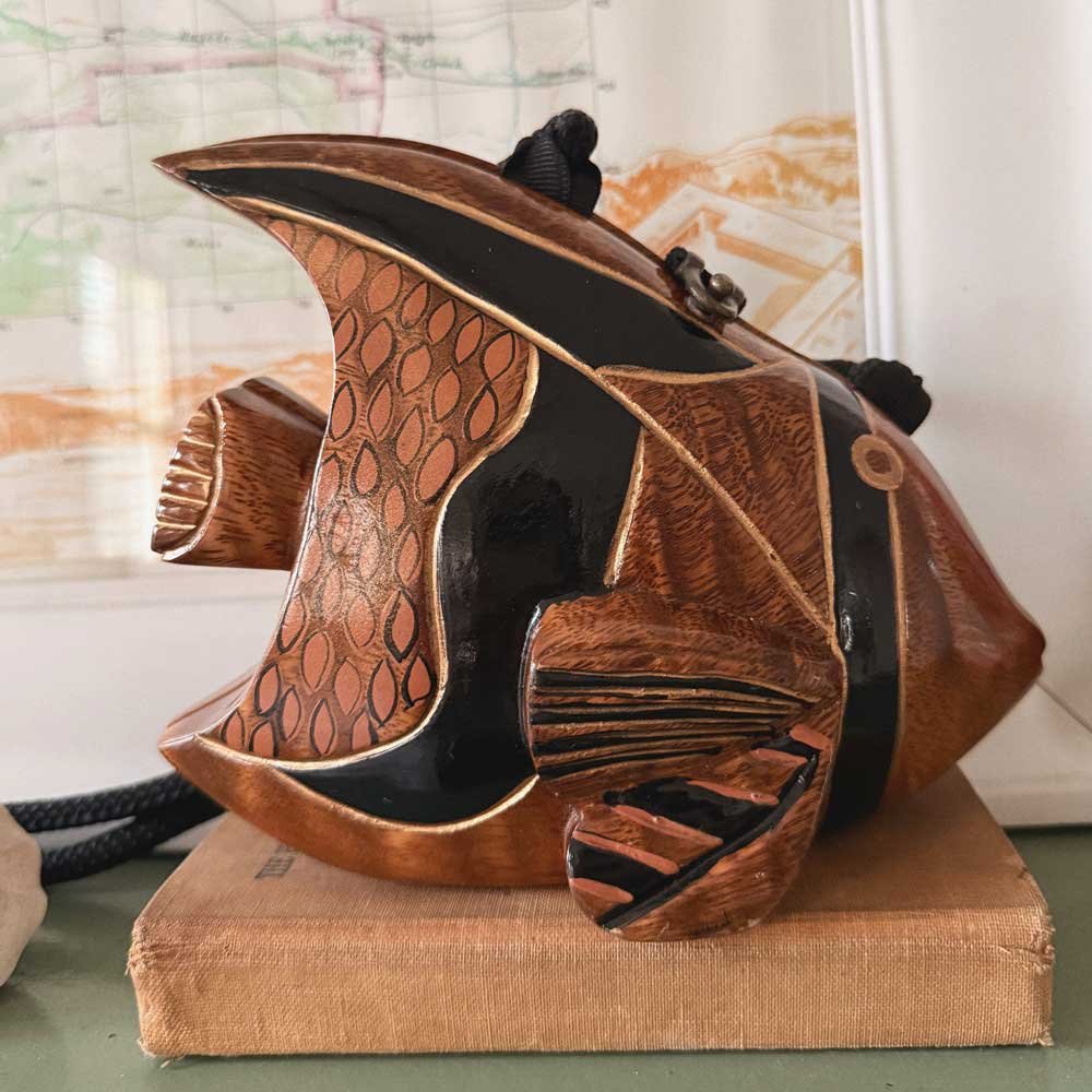 Rare Vintage Timmy Woods Fish Minaudière