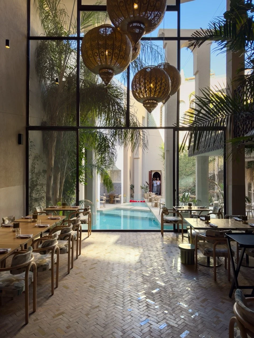 naama restaurant 
Best restaurants Marrakech 2025 hidden gem Medina modern Moroccan fine dining organic local ingredients premium beef filet Josper Grill Marrakech charcoal grilled steak 0.0% mocktails Marrakech alcohol-free bar Medina botanical infu